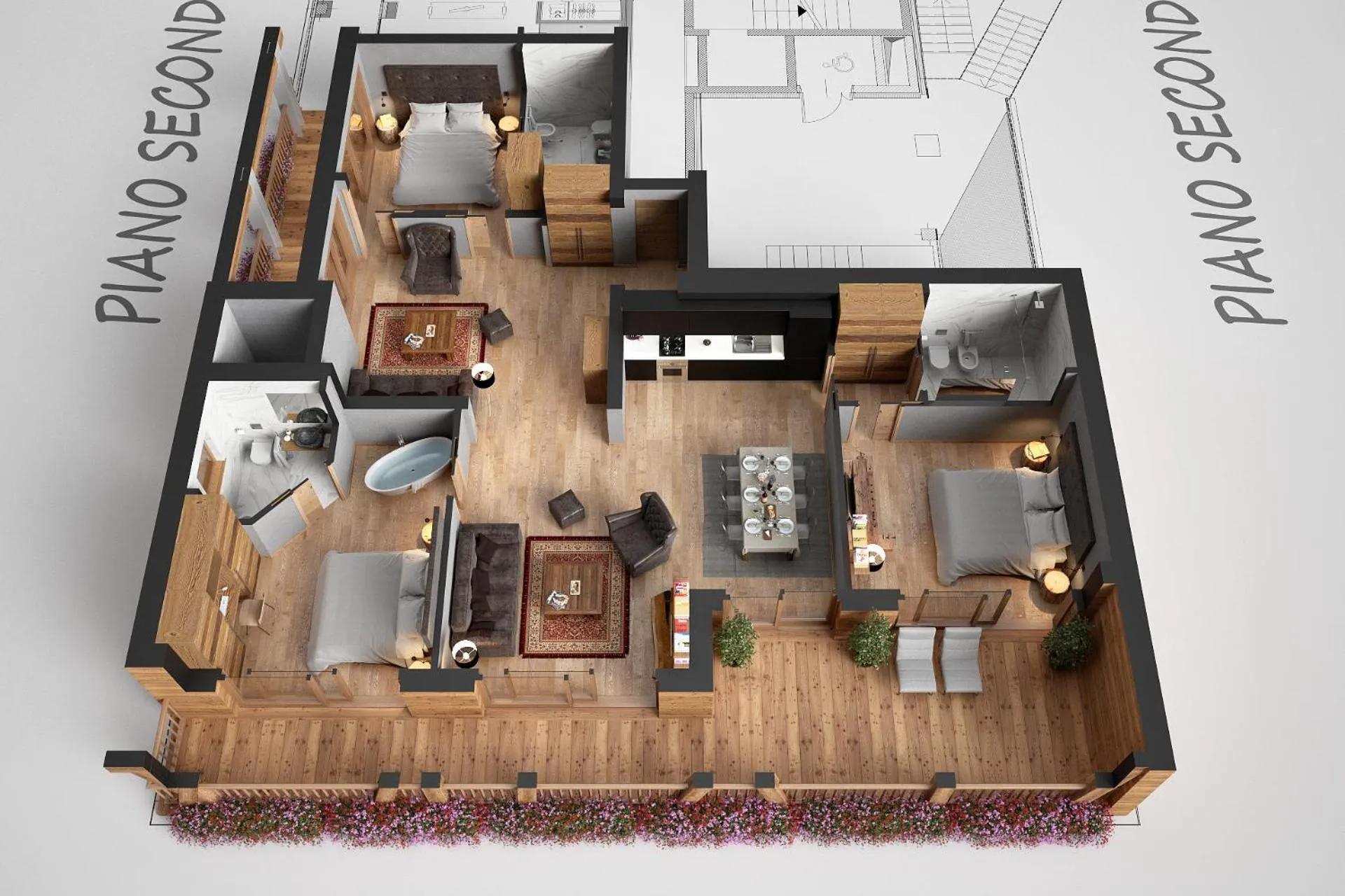 Shower in Aux Pieds du Roi - Suite & Spa