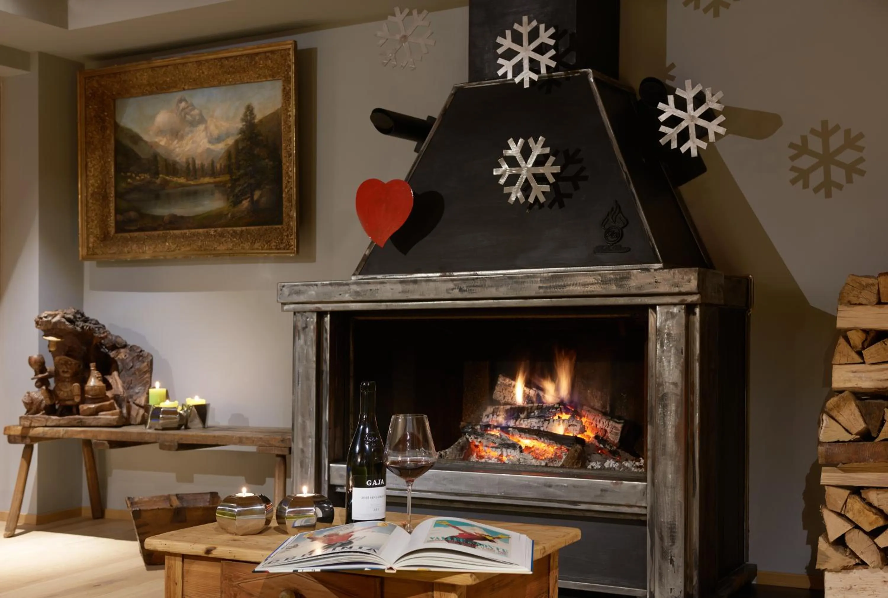 Lounge or bar in Aux Pieds du Roi - Suite & Spa