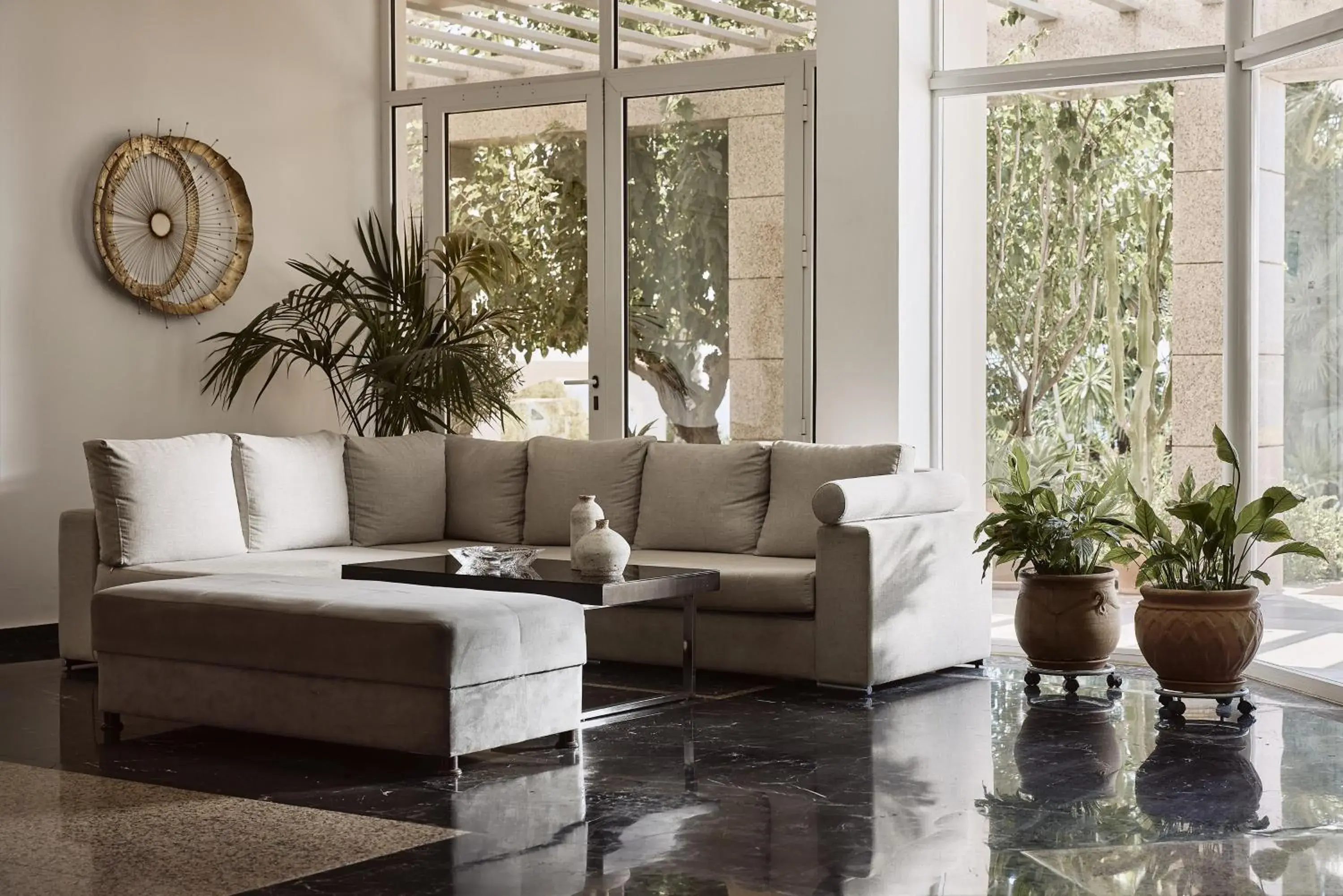 Lobby or reception in Tylissos Beach Hotel - Adults Only Lobby or reception in Tylissos Beach Hotel - Adults Only