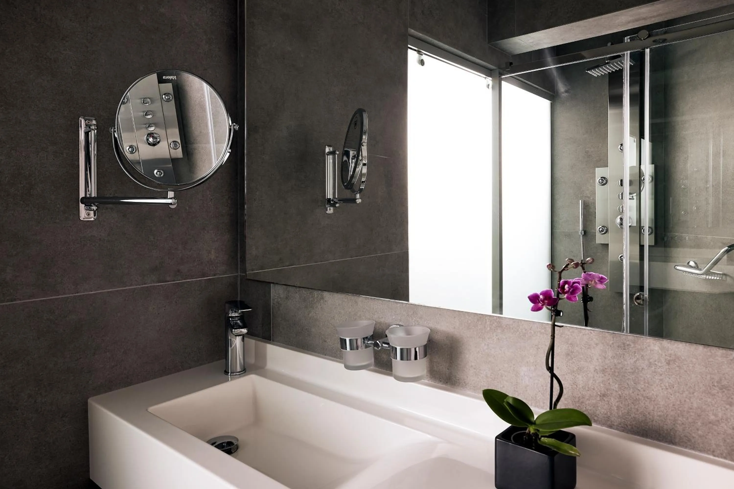 Bathroom in Tylissos Beach Hotel - Adults Only