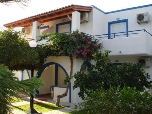 Garden view in Hotel Tigaki's Star