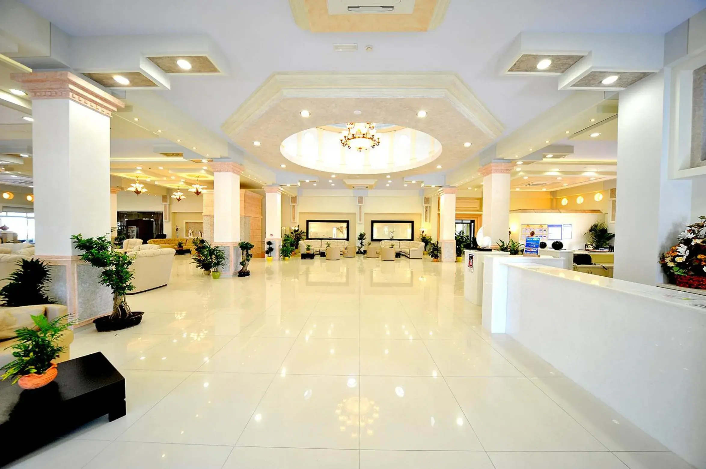 Lobby or reception in Gaia Palace Lobby or reception in Gaia Palace