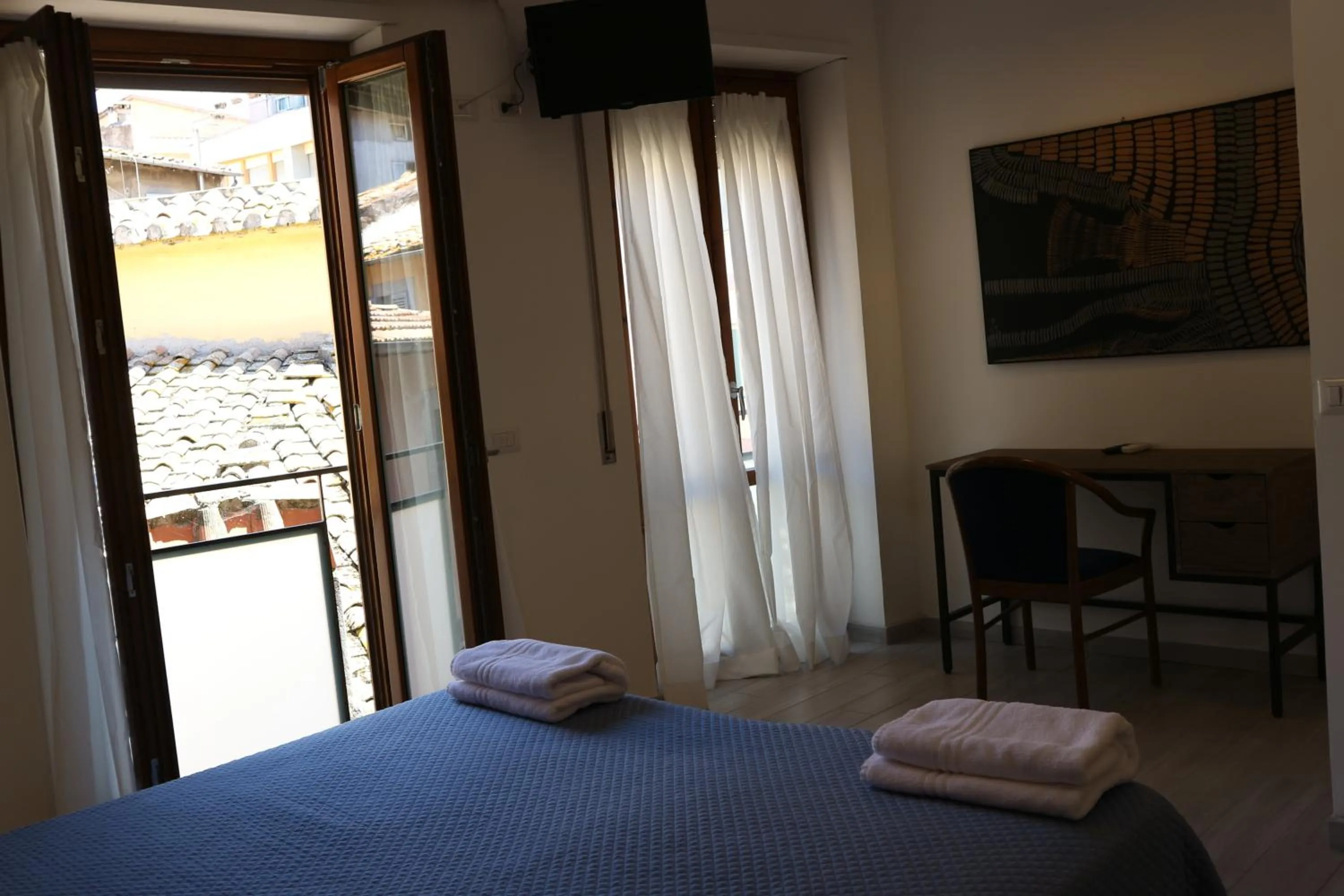 TV and multimedia, Bed in Hotel Viterbo Inn