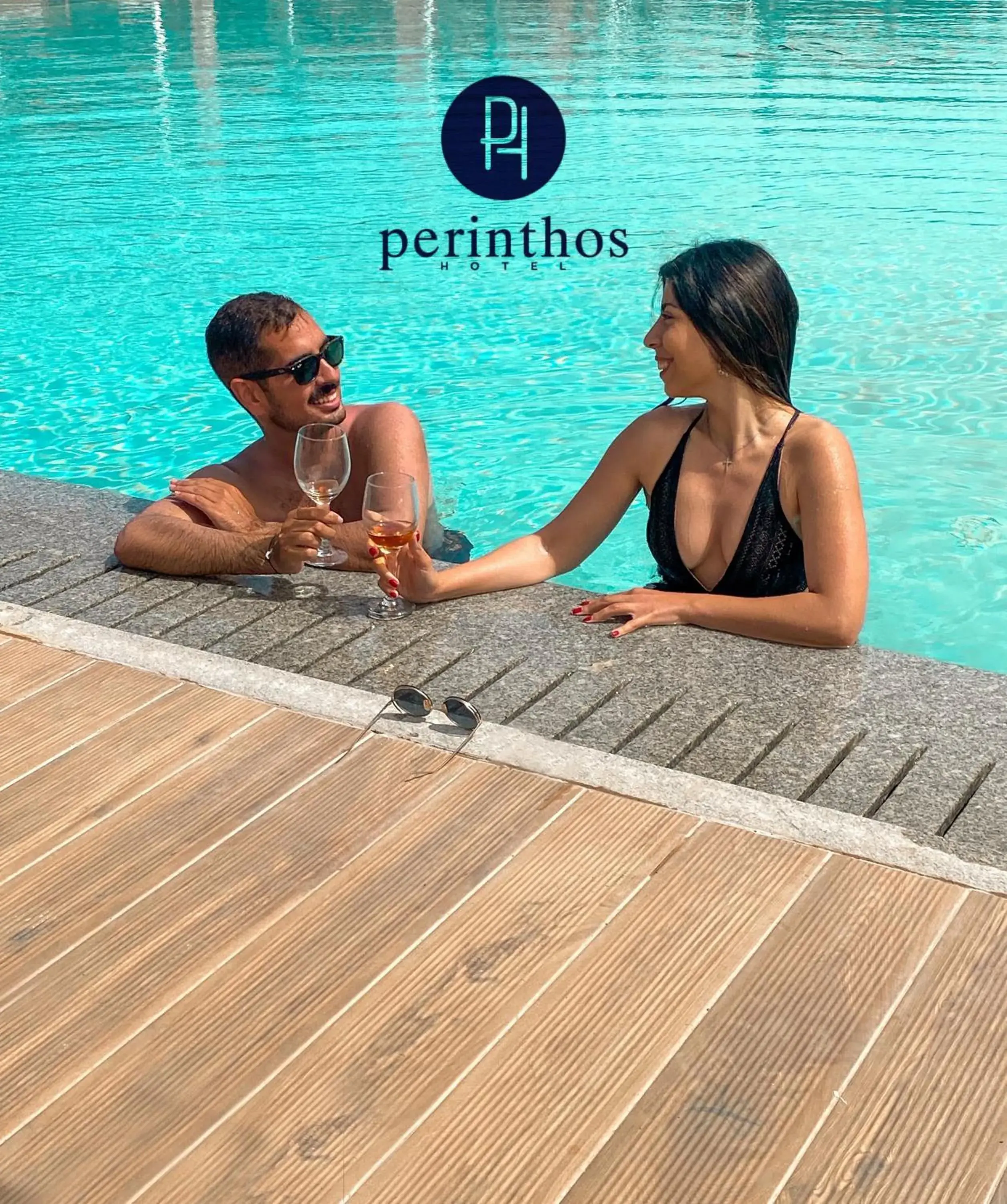 Swimming pool in Perinthos Hotel Swimming pool in Perinthos Hotel