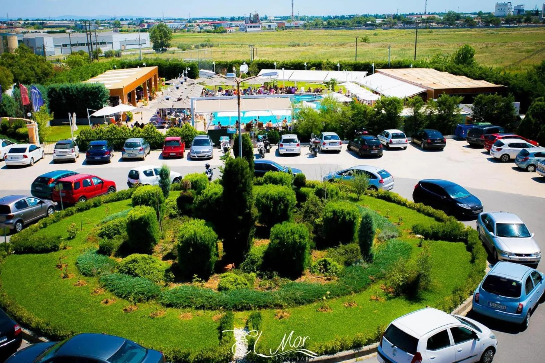Garden view in Perinthos Hotel