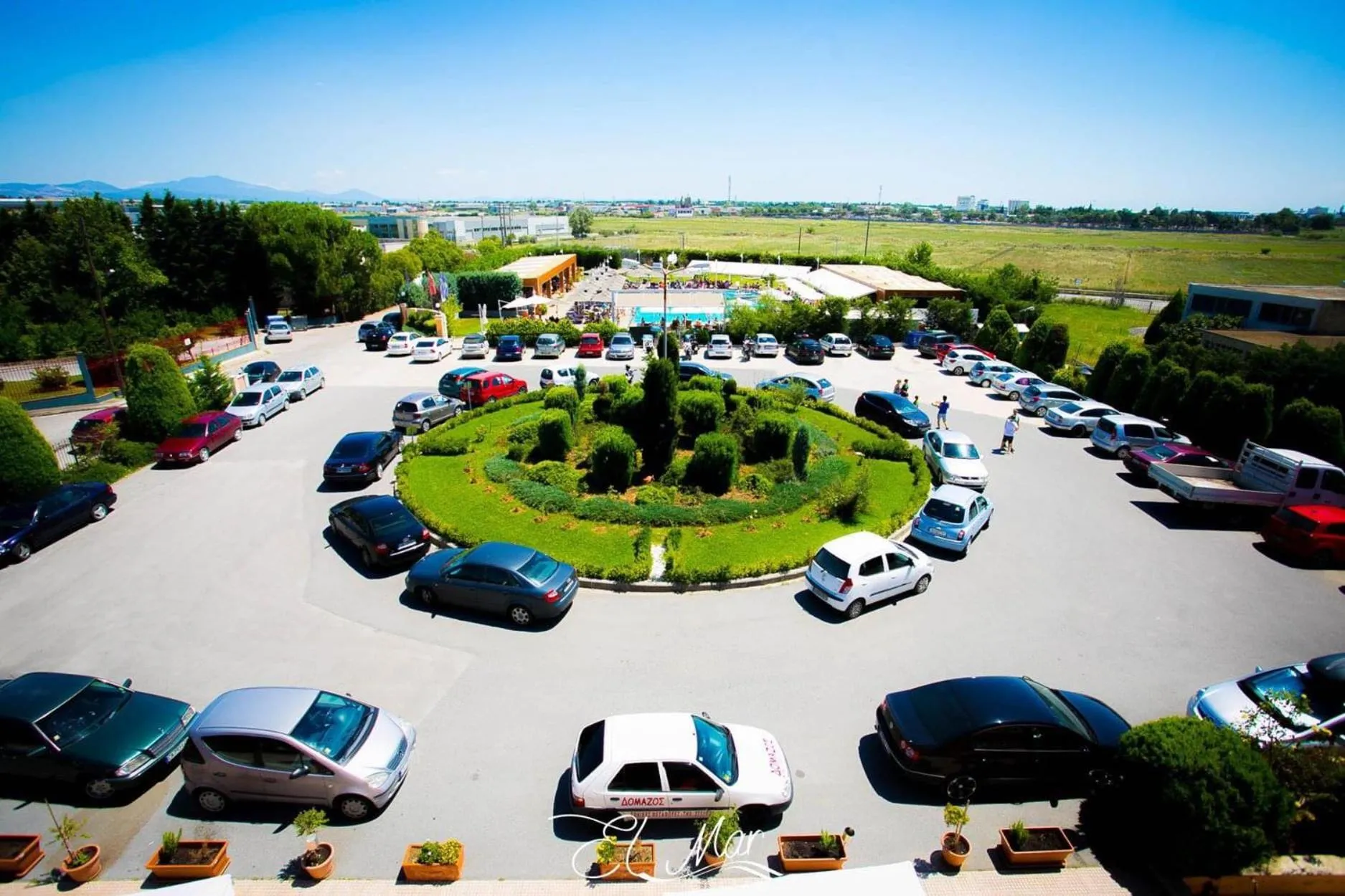 Bird's eye view in Perinthos Hotel