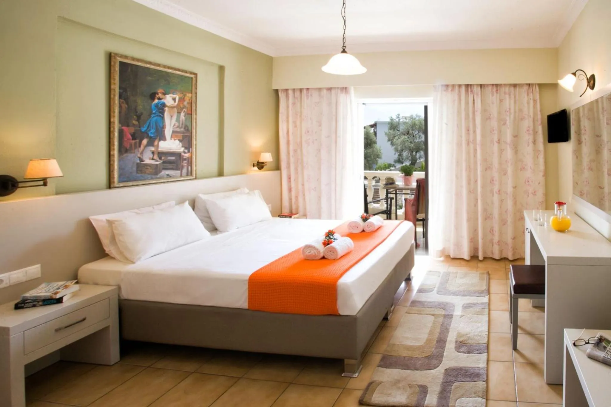 Bed in Blue Horizon Studios