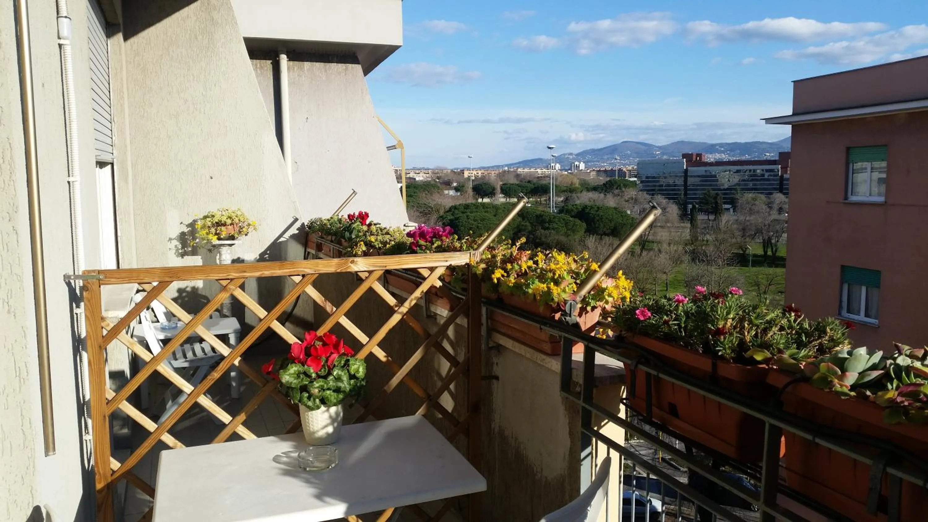 Balcony/Terrace in BBCinecitta4YOU