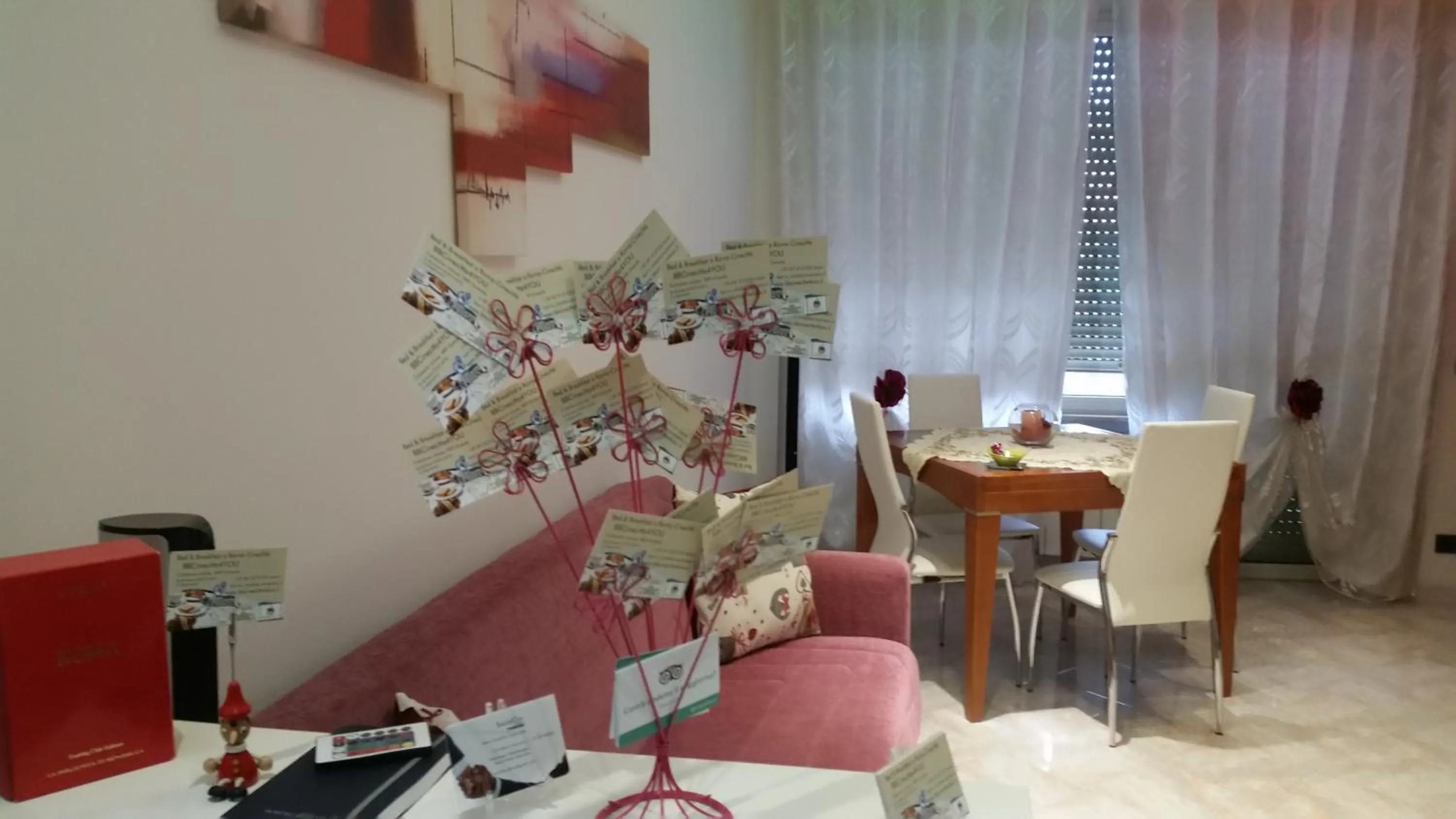 Dining area in BBCinecitta4YOU