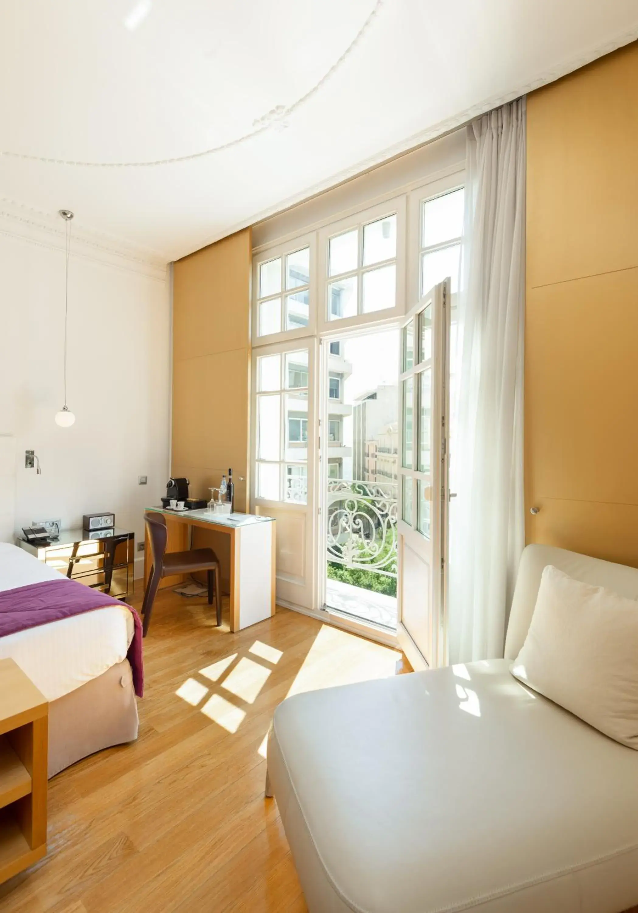 View (from property/room), Bed in The Excelsior - Small Luxury Hotels of the World View (from property/room), Bed in The Excelsior - Small Luxury Hotels of the World