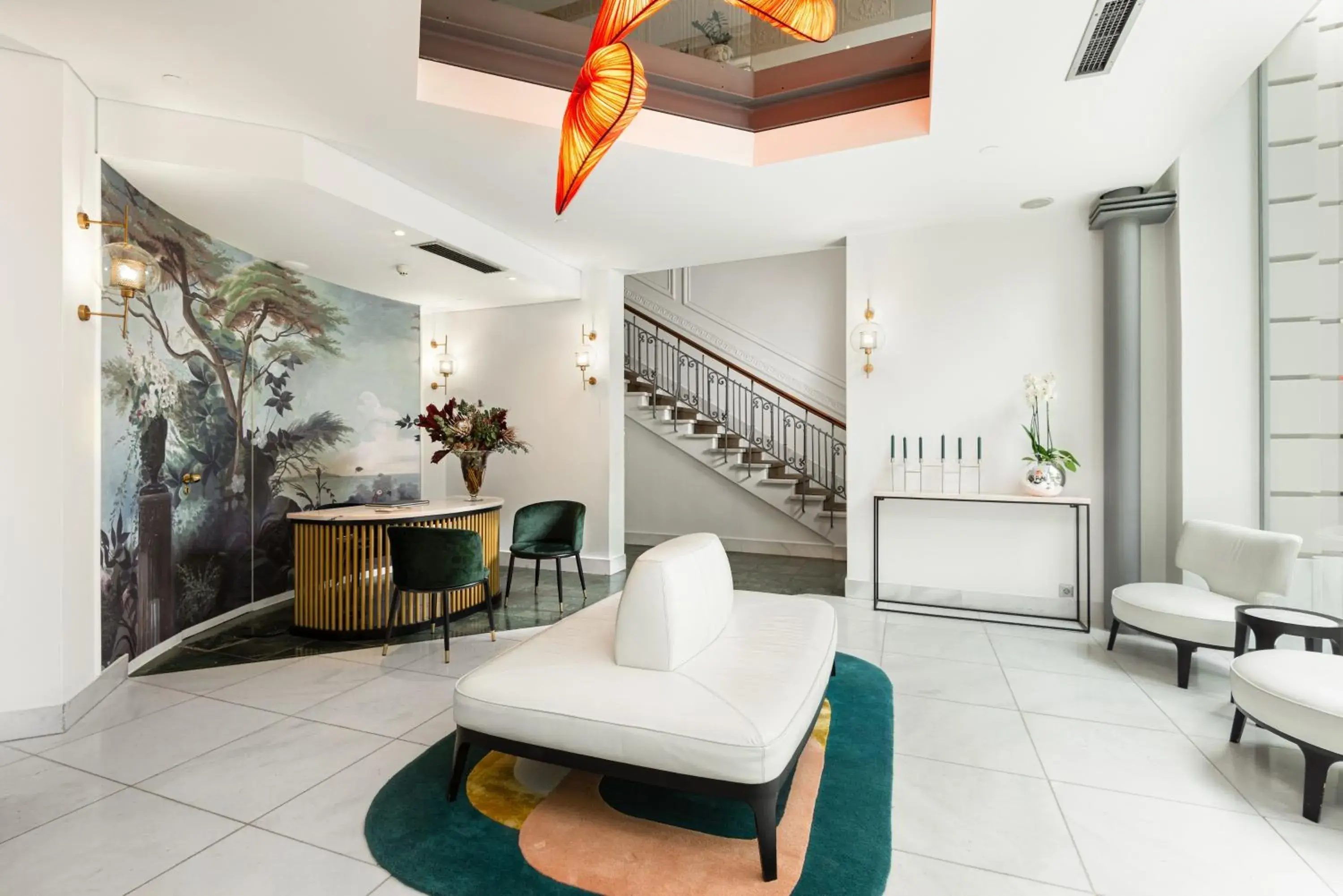 Lobby or reception in The Excelsior - Small Luxury Hotels of the World Lobby or reception in The Excelsior - Small Luxury Hotels of the World