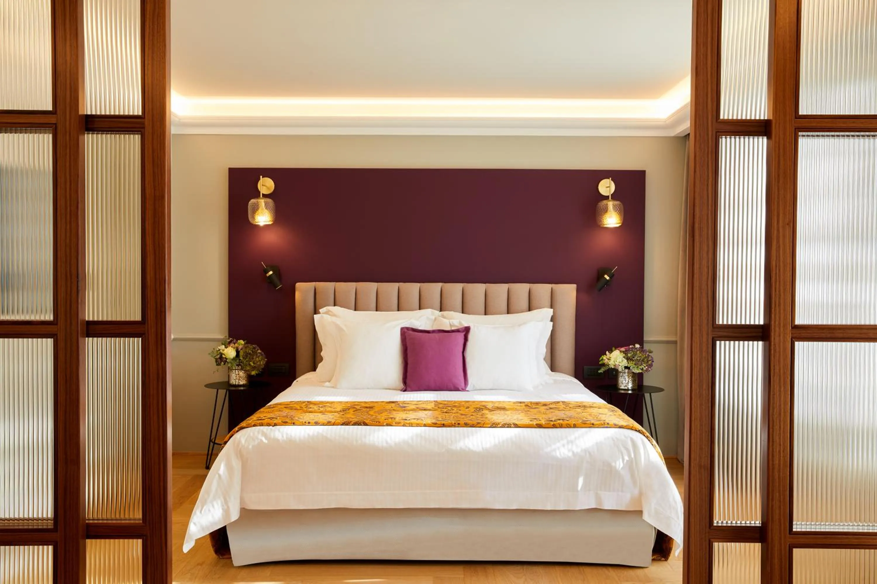Bedroom, Bed in The Excelsior - Small Luxury Hotels of the World