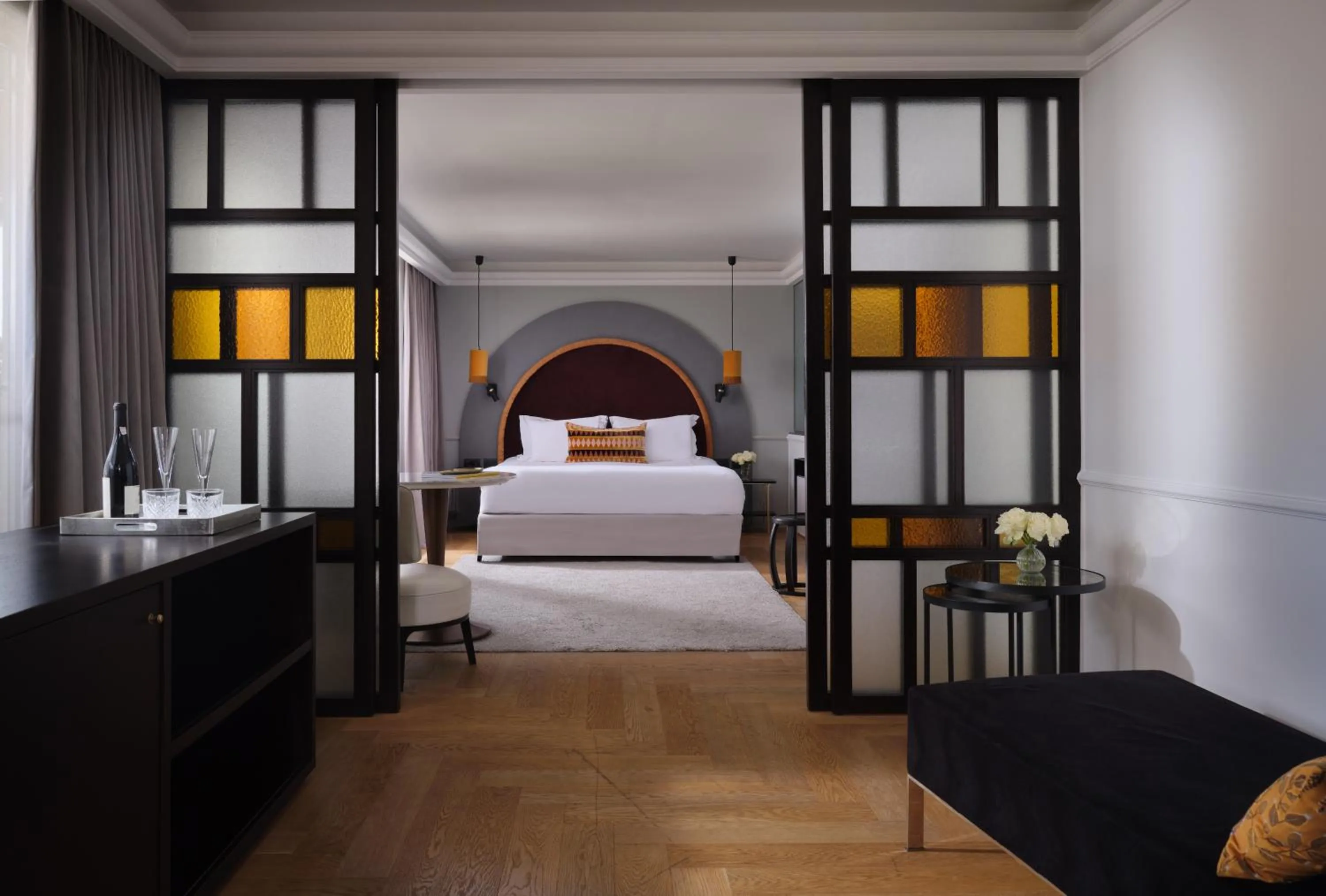 Bedroom, Bed in The Excelsior - Small Luxury Hotels of the World