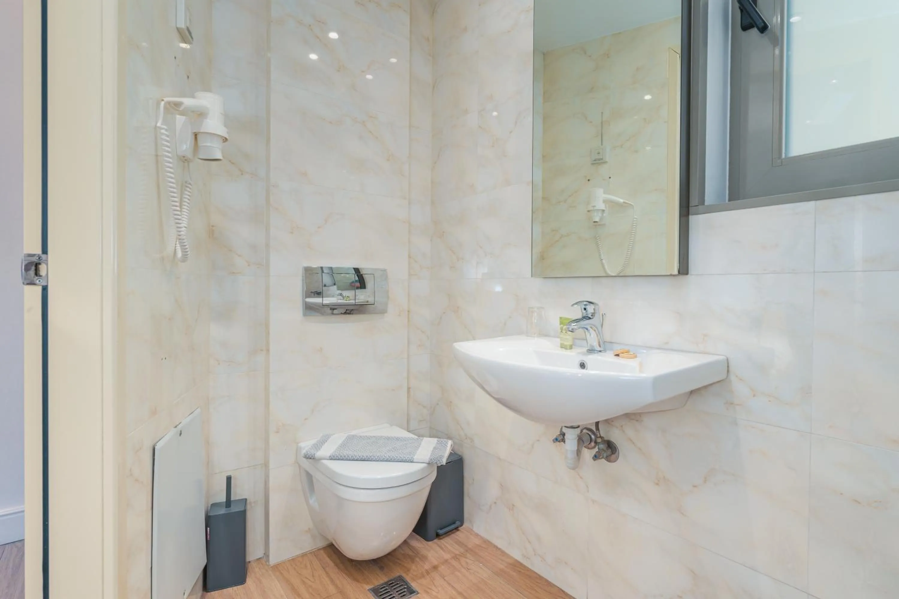 Bathroom in Chic Hotel