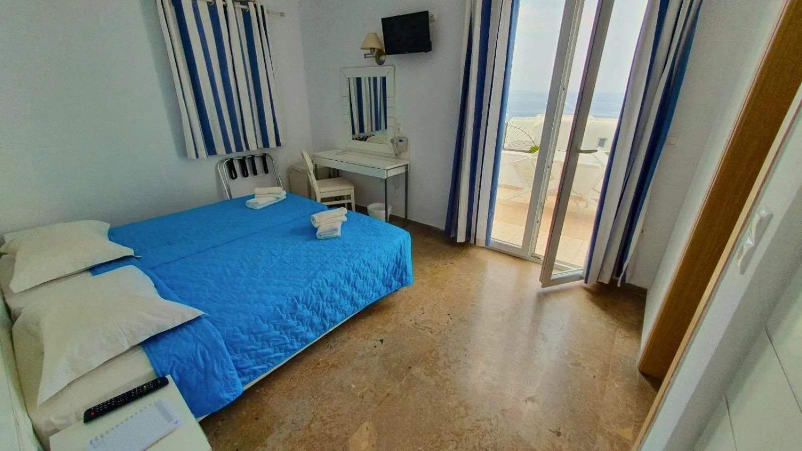 Bed in Hotel Gorgona