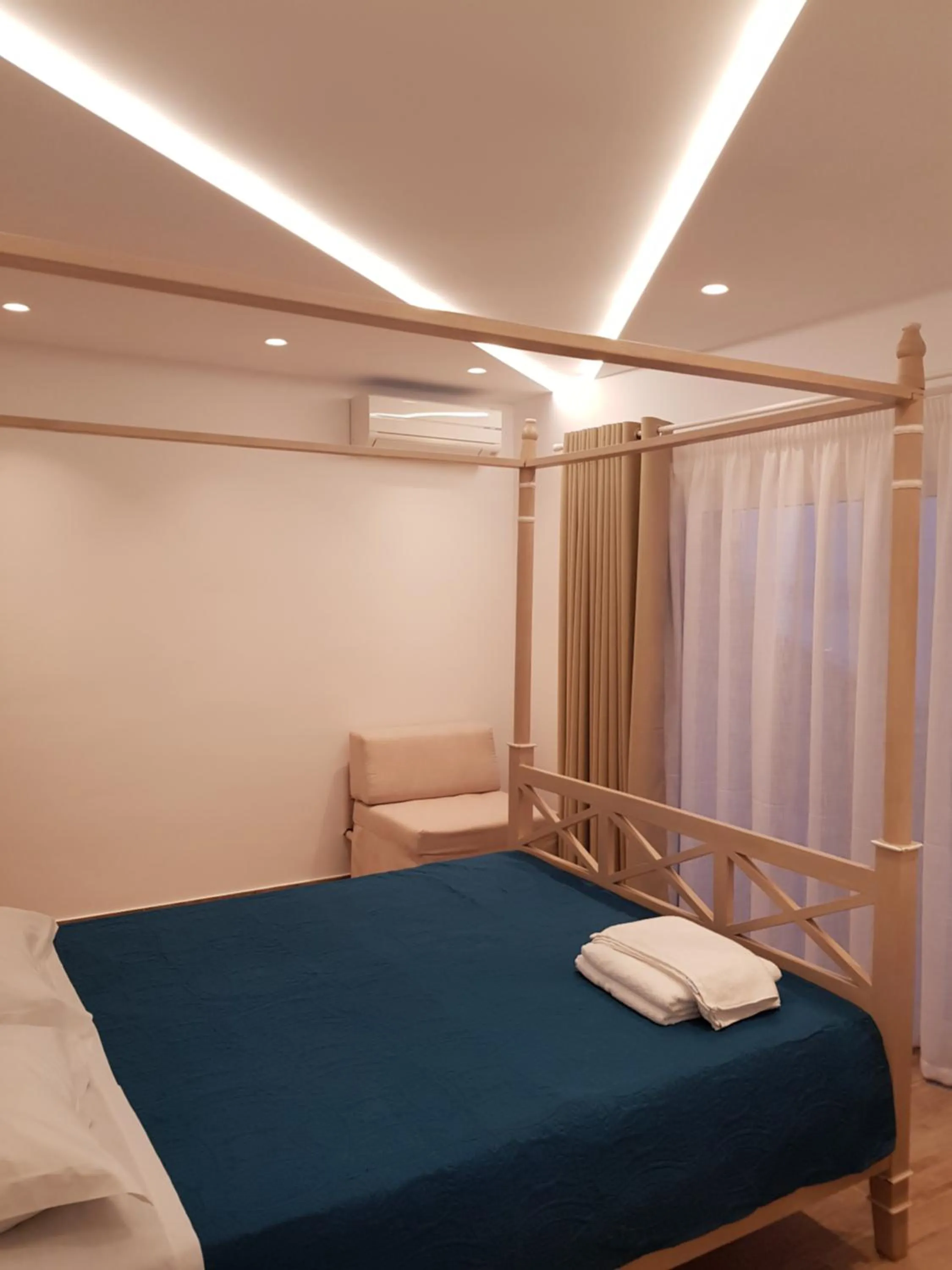 Bed in Hotel Gorgona