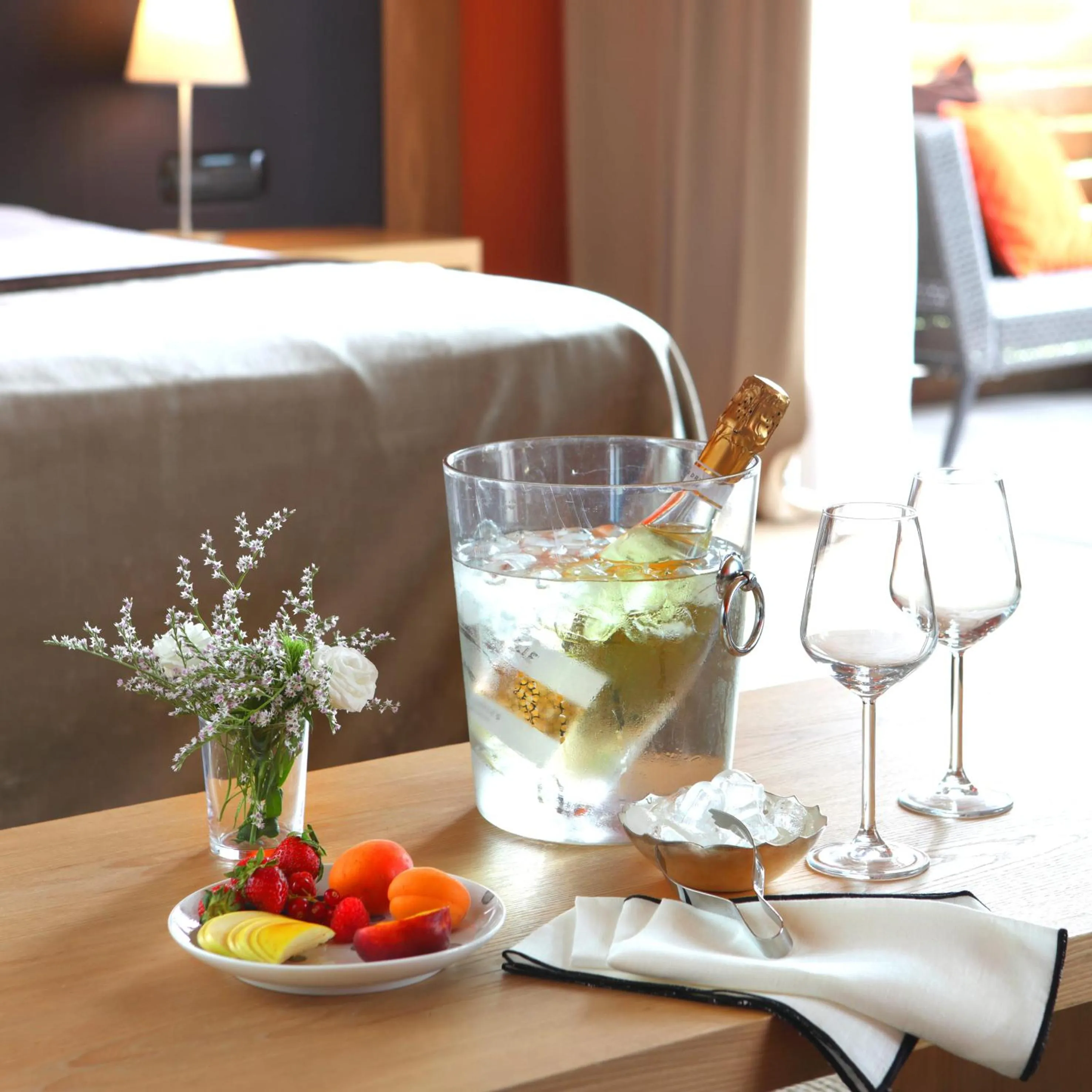 Food and drinks in Relais Le Betulle