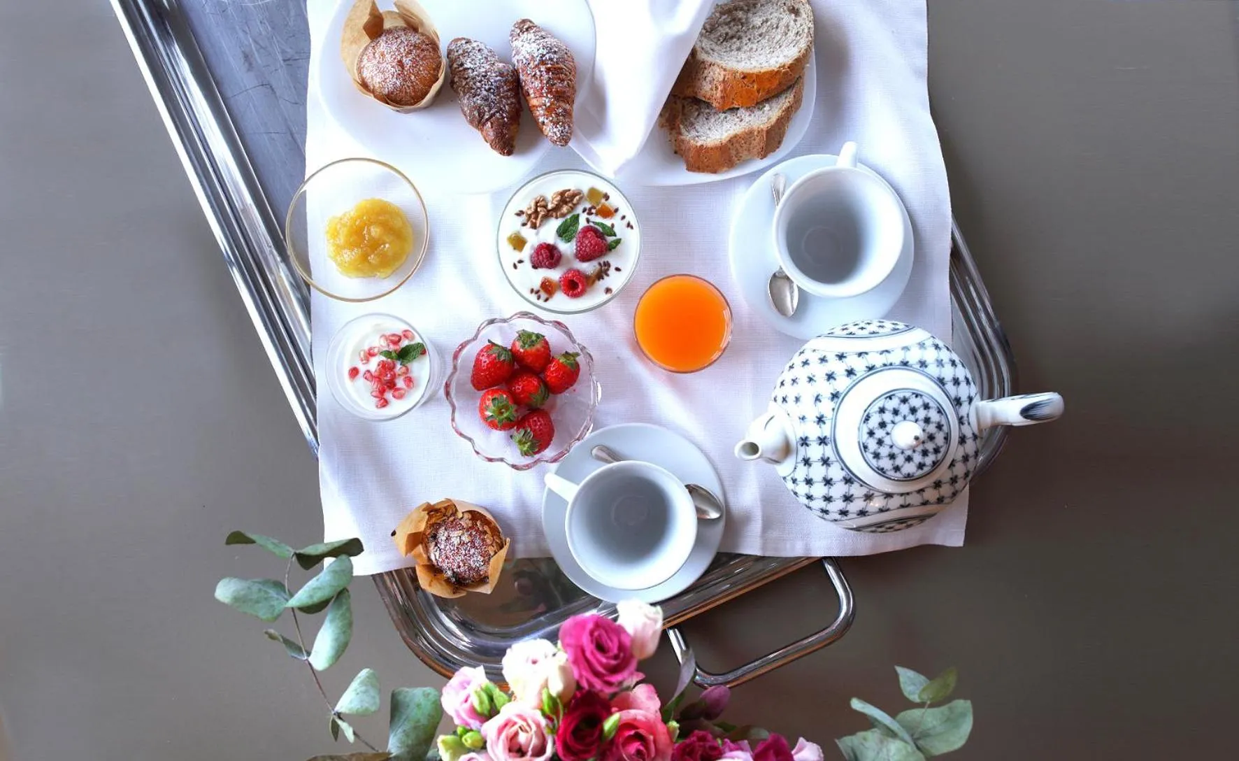 Food and drinks in Relais Le Betulle