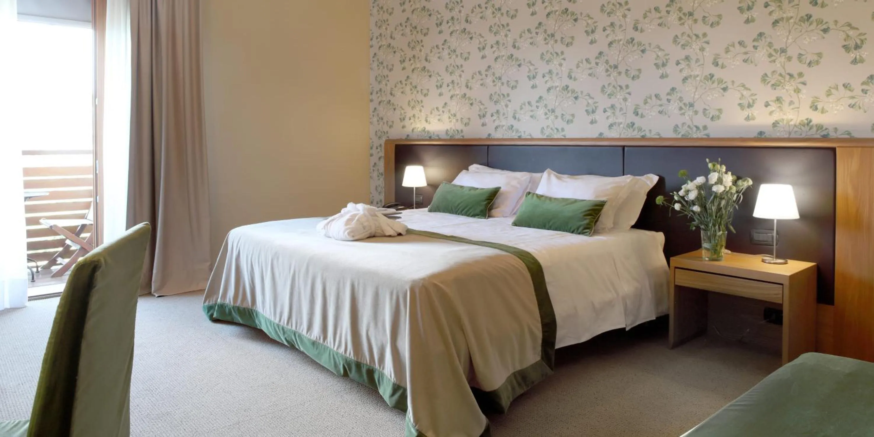 Bed in Relais Le Betulle