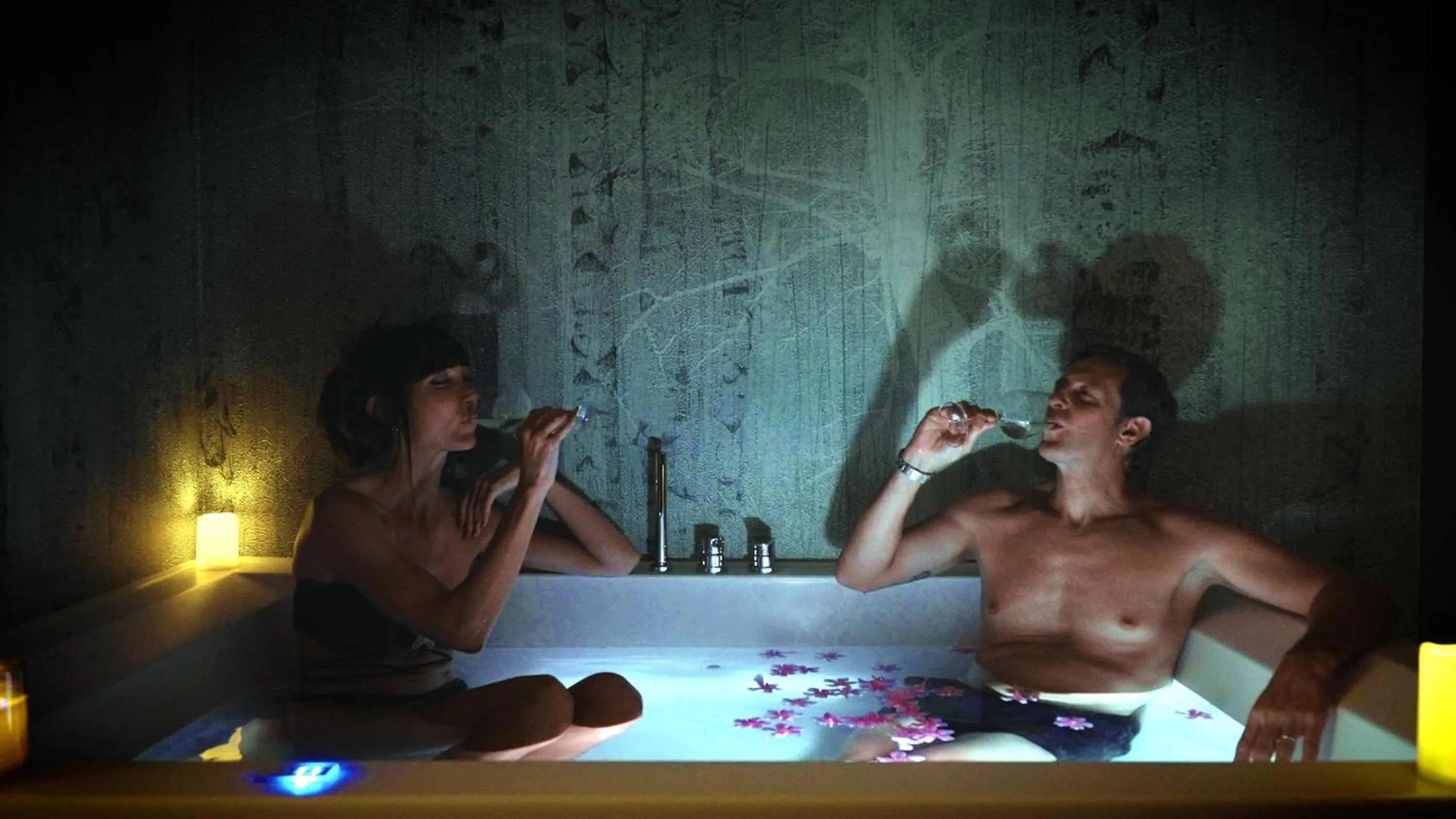 Hot Tub in Relais Le Betulle