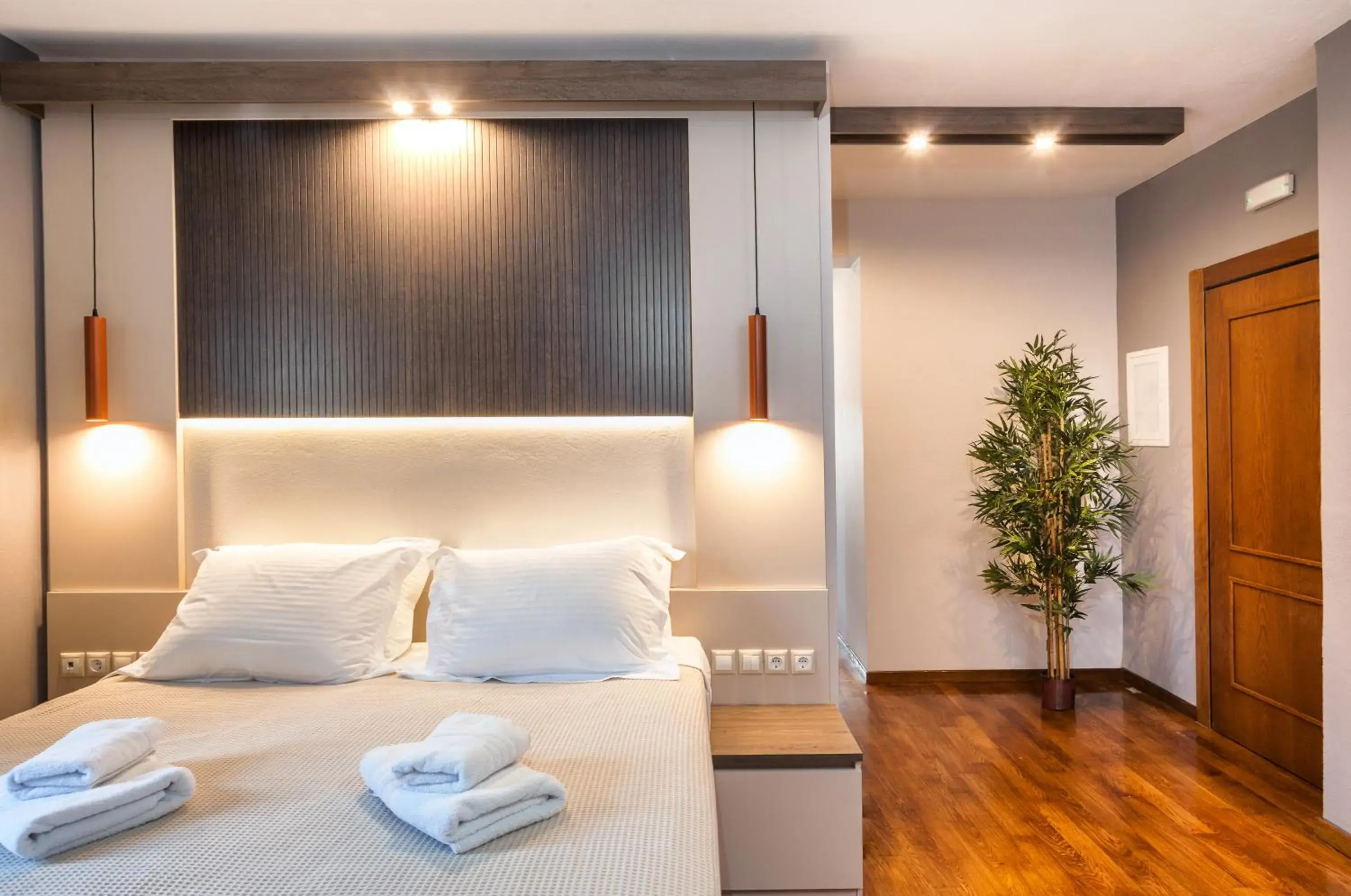 Bedroom, Bed in Erofili Hotel & Suites Bedroom, Bed in Erofili Hotel & Suites