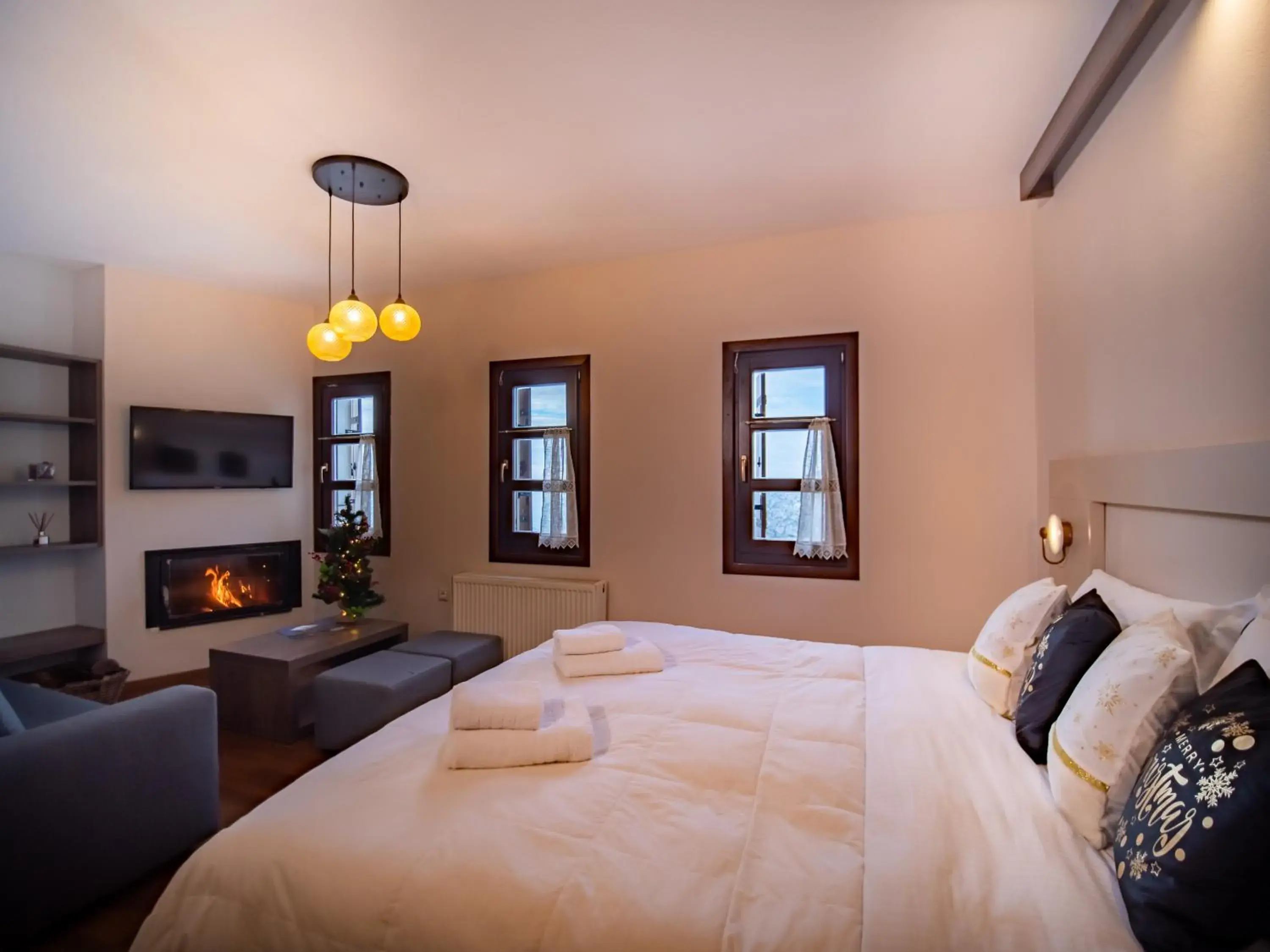 Bed in Erofili Hotel & Suites Bed in Erofili Hotel & Suites