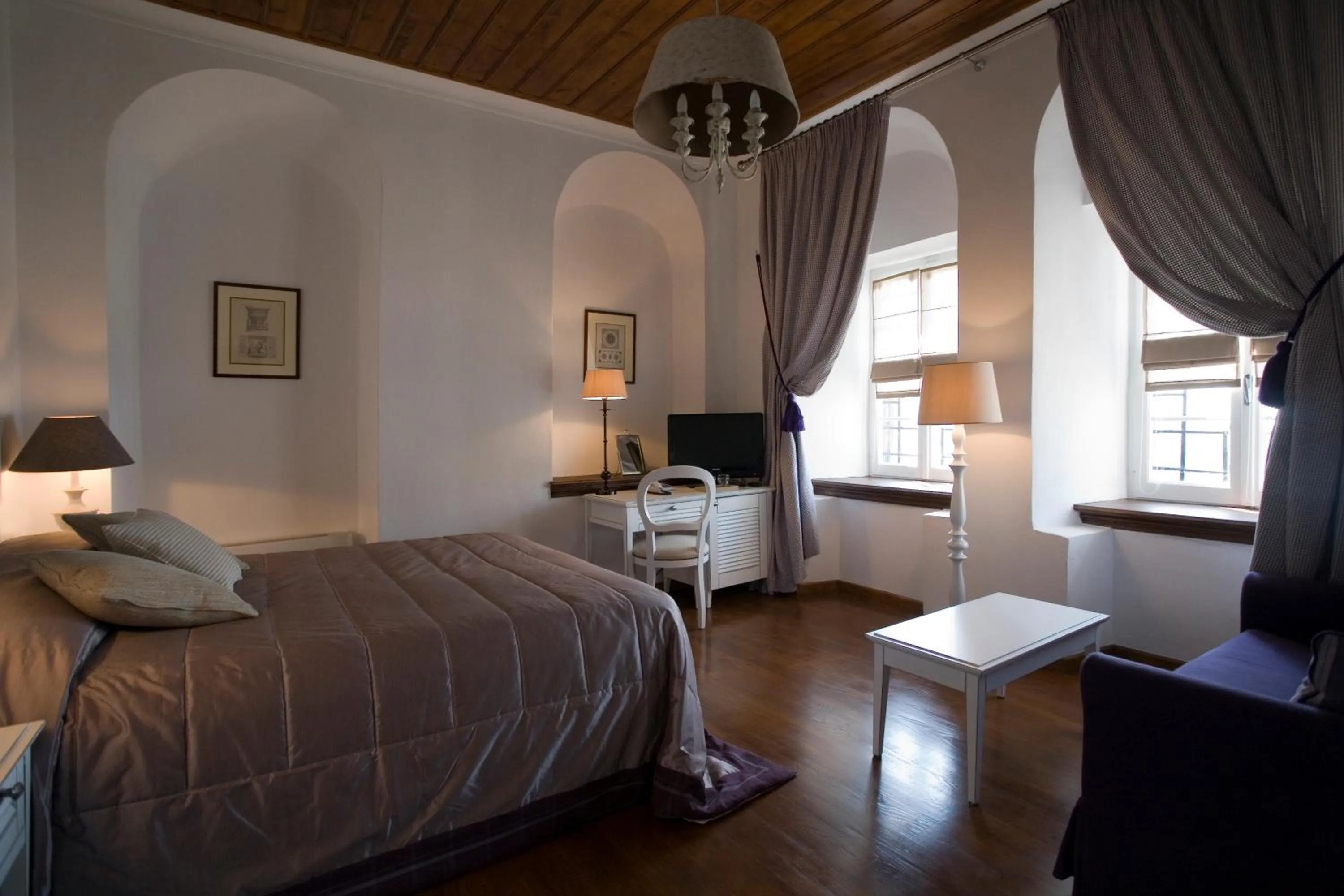 View (from property/room), Bed in Despotiko