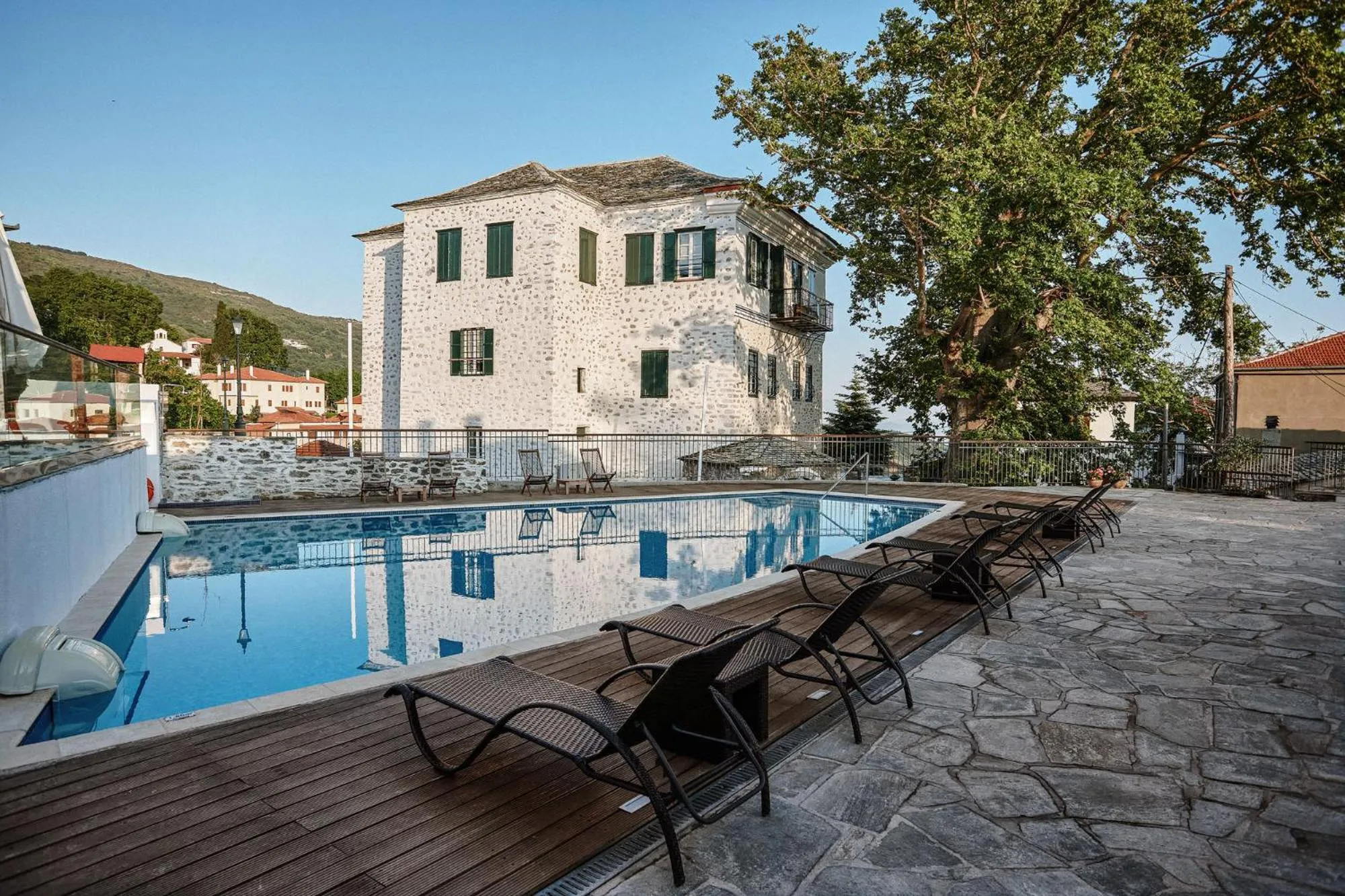 Swimming pool in Despotiko