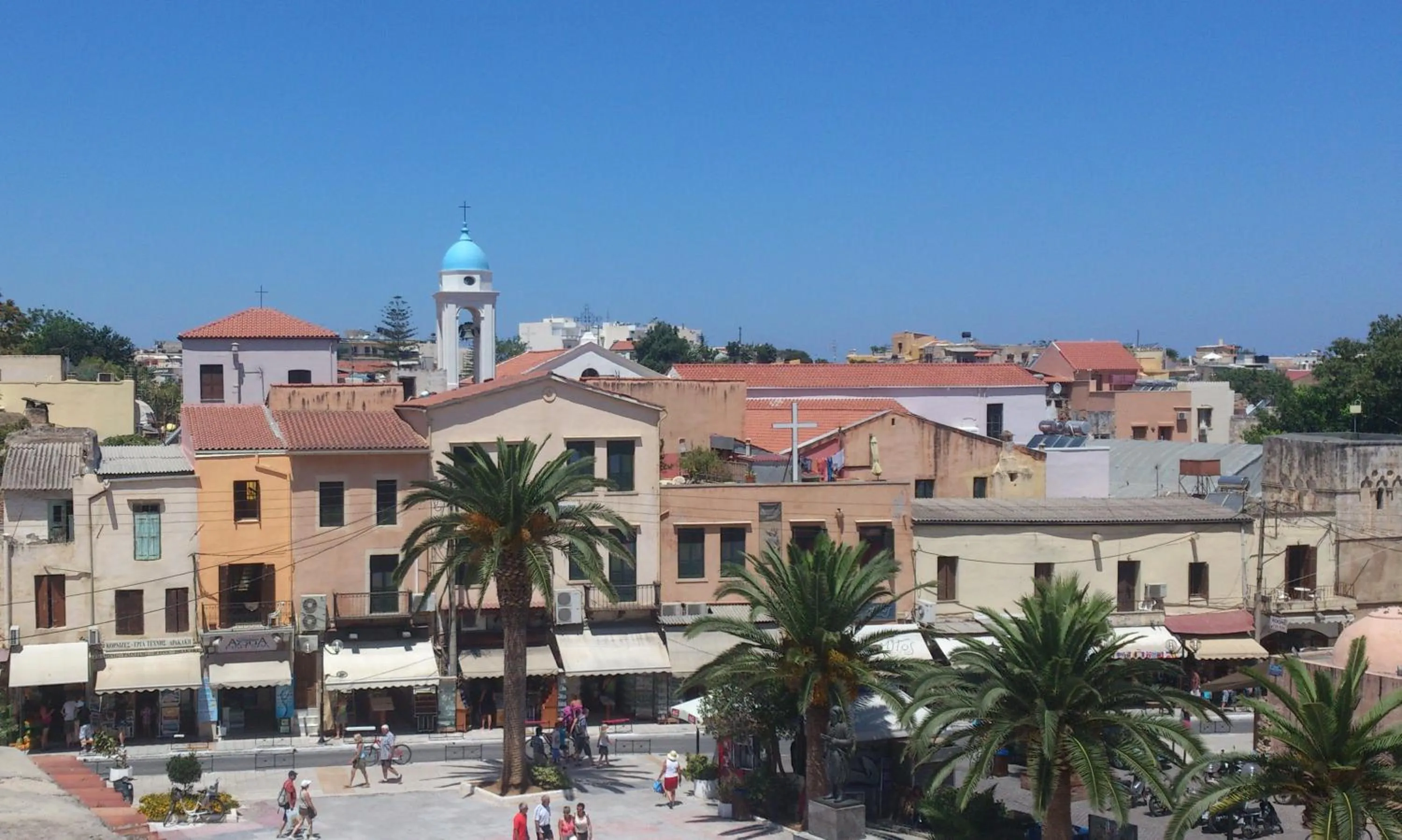 View (from property/room) in Nikolas Rooms