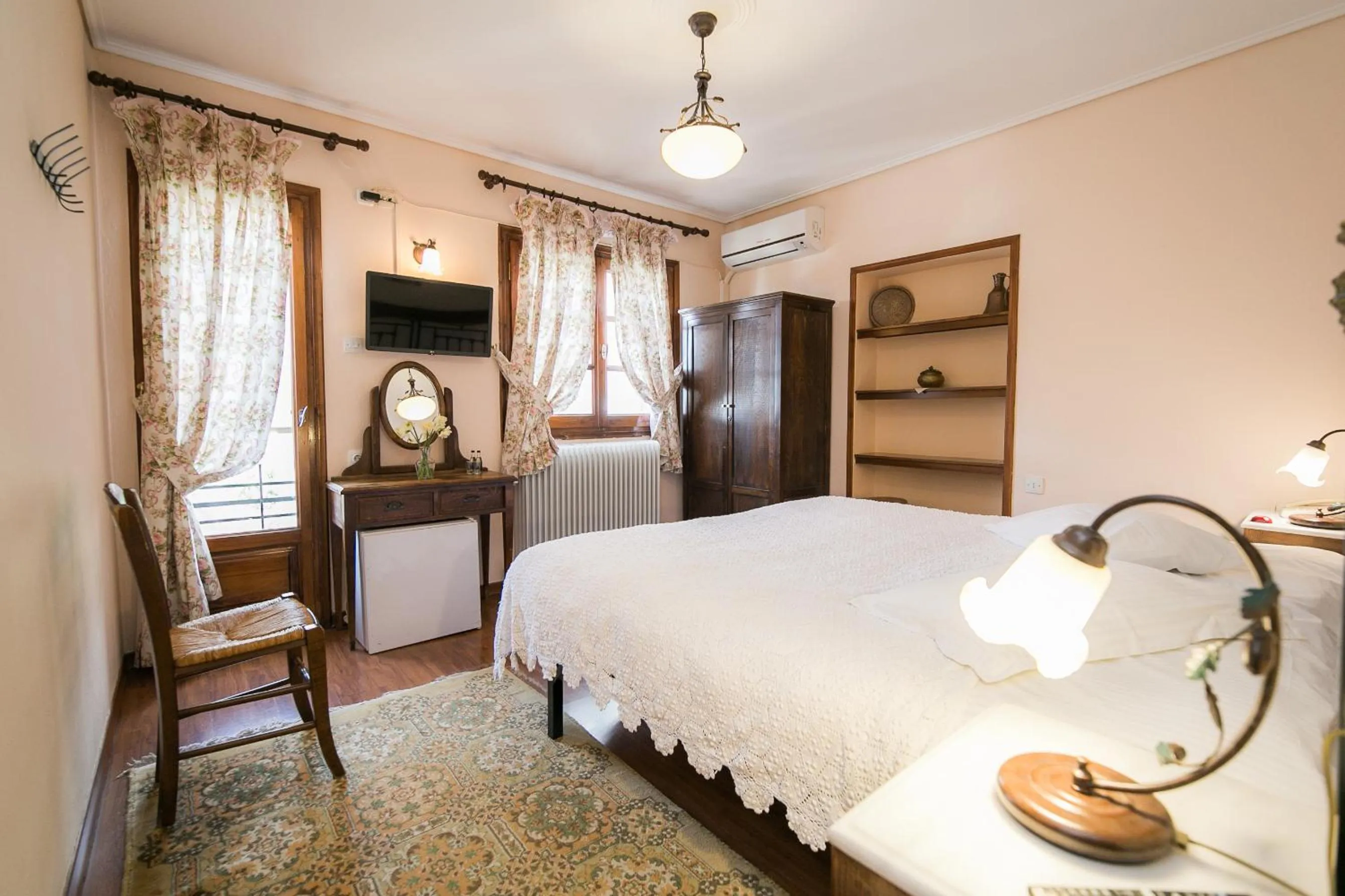 Photo of the whole room, Bed in Gastronomy Hotel Kritsa