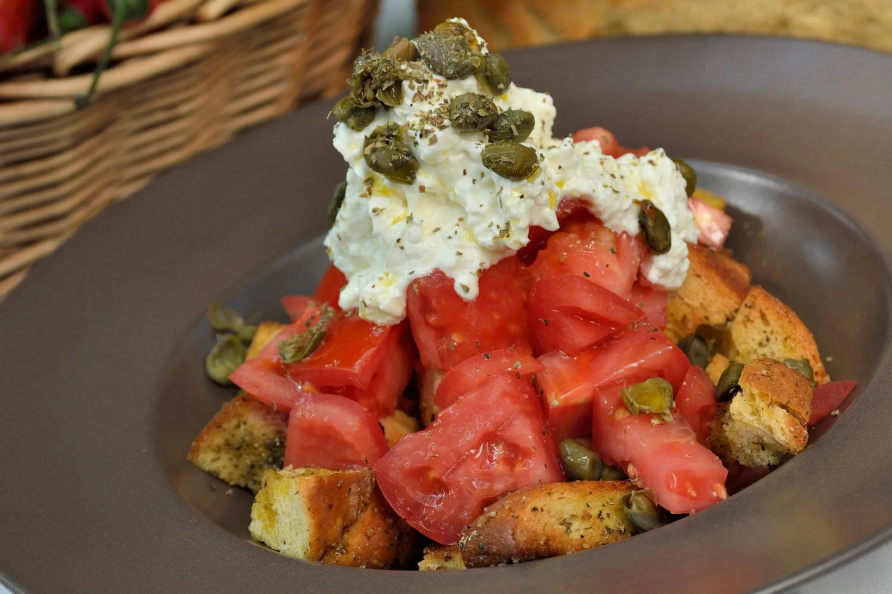 Food close-up in Gastronomy Hotel Kritsa