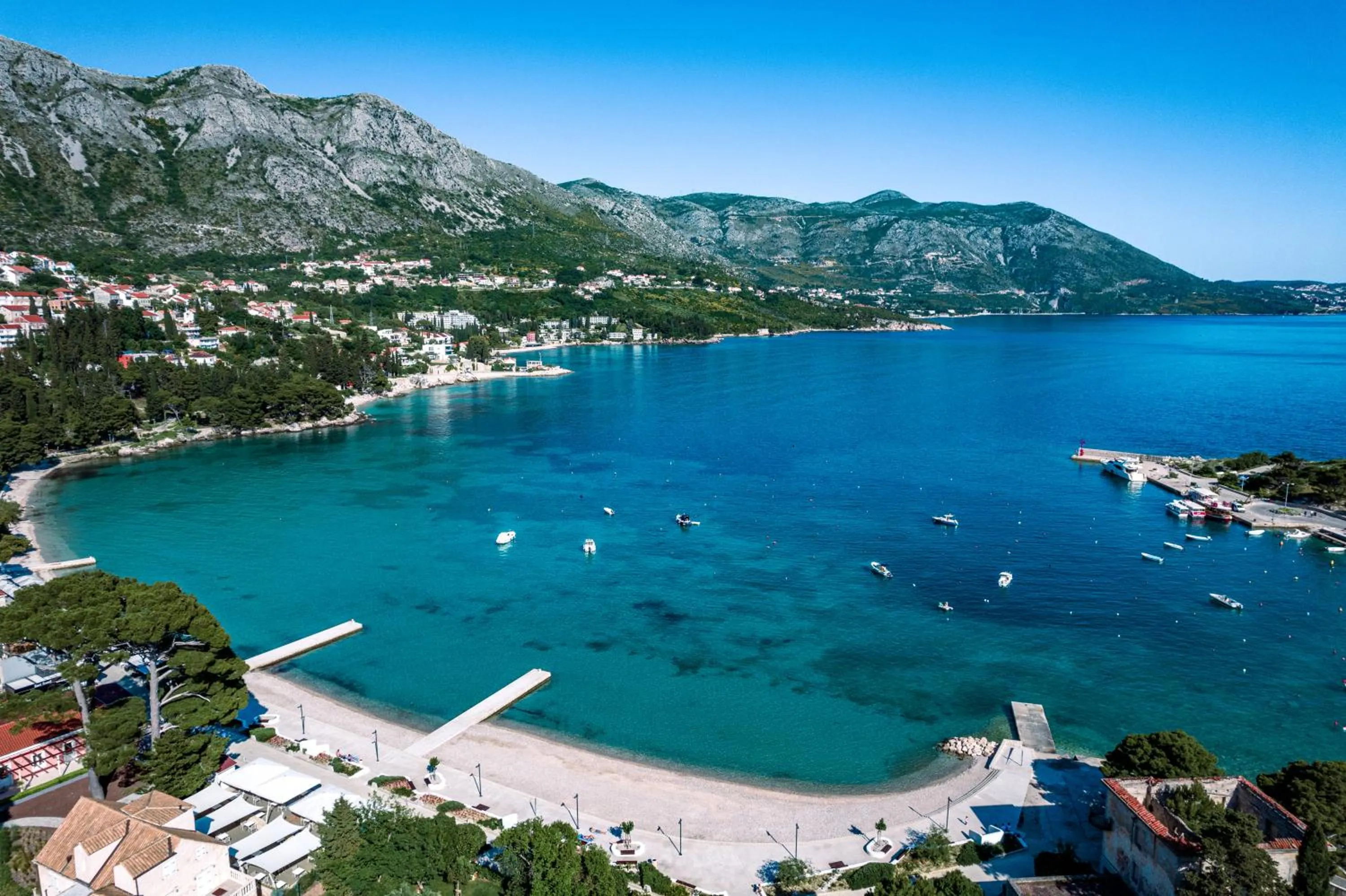 Beach in Maistra Select Srebreno Villas