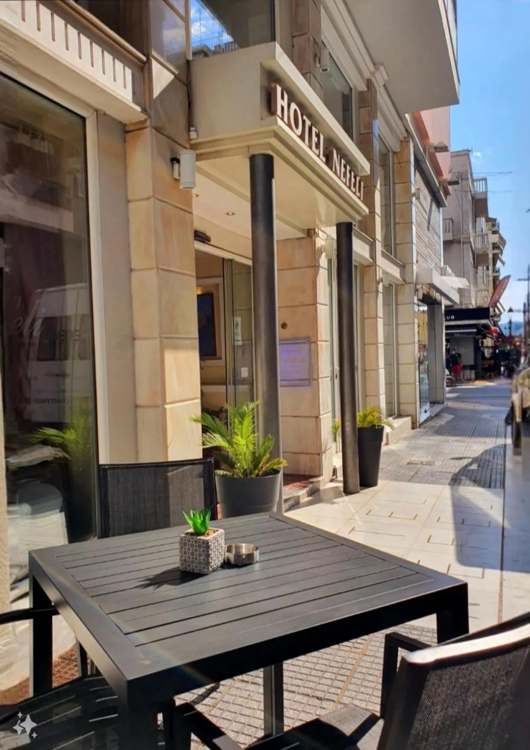 Patio in Hotel Nefeli