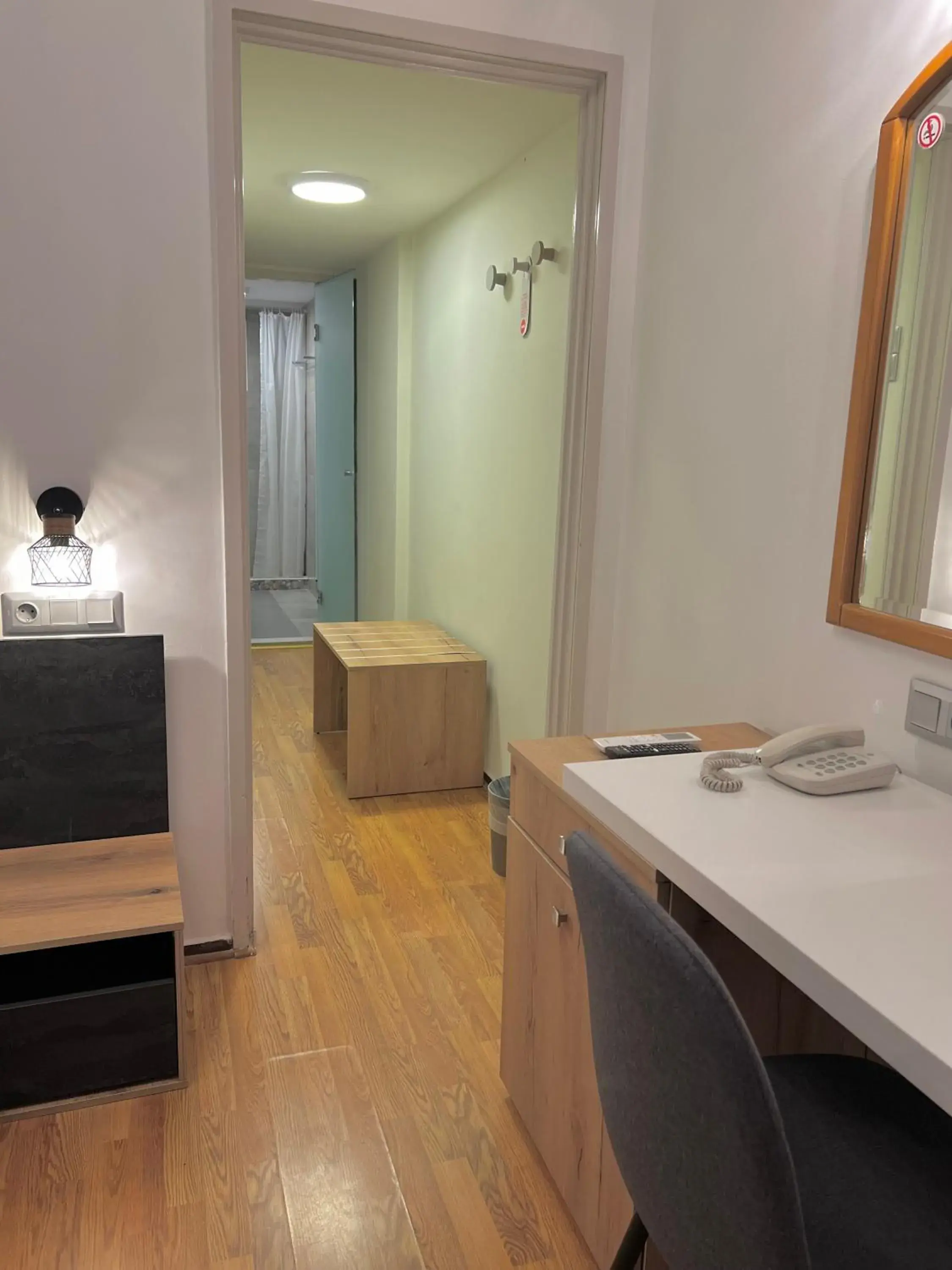 Bed in Hotel Nefeli Bed in Hotel Nefeli