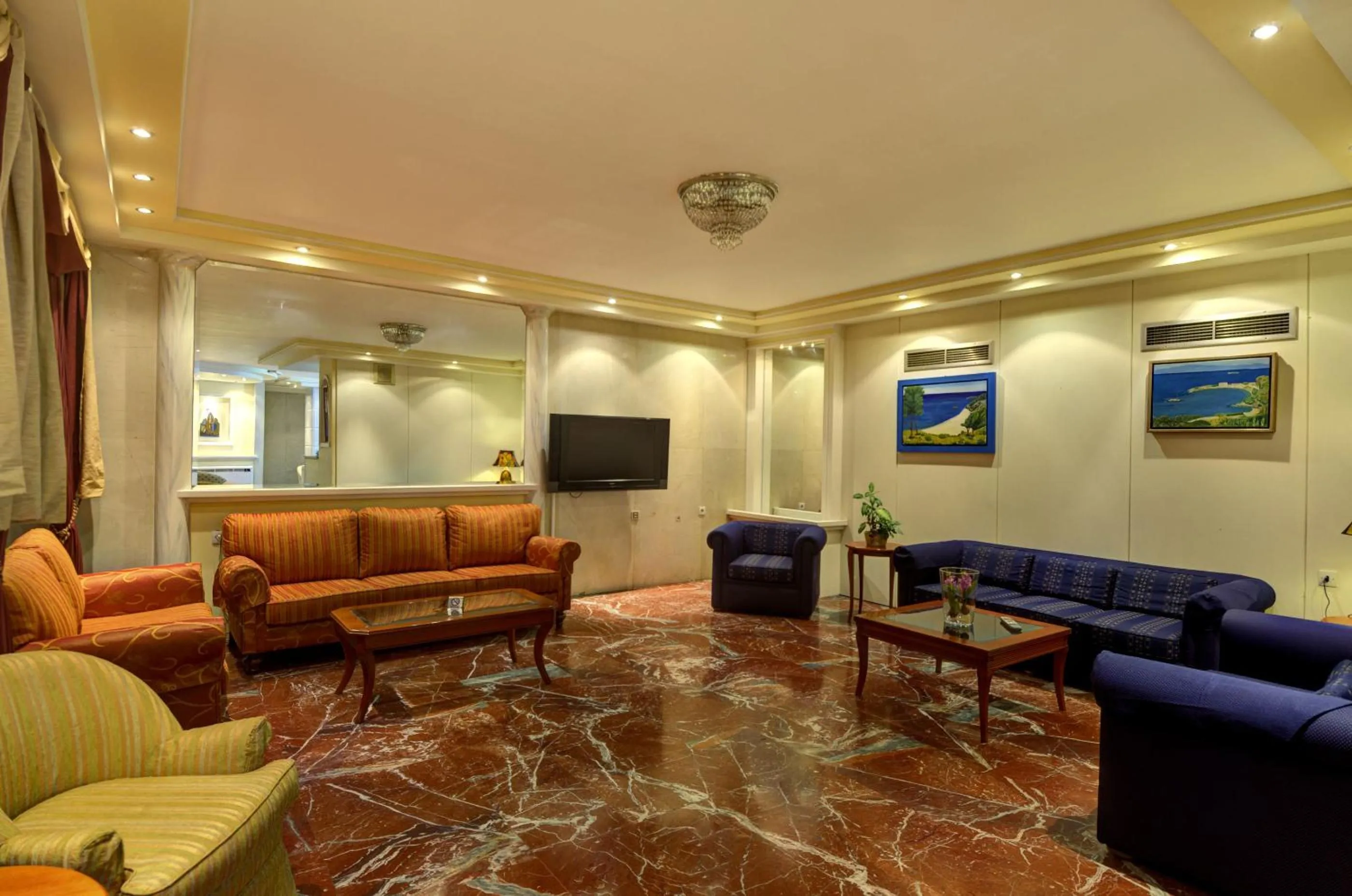 Lobby or reception in Hotel Nefeli