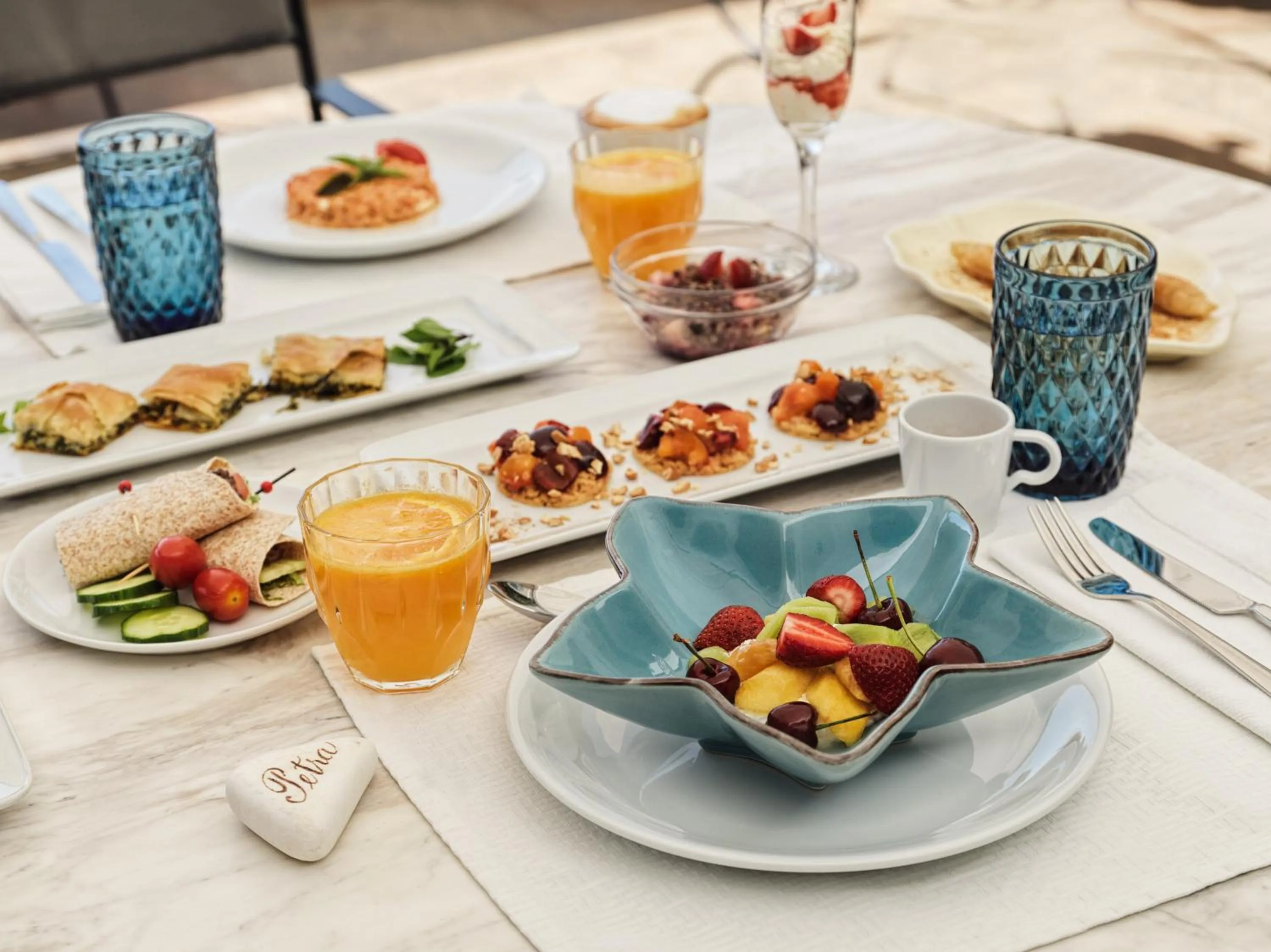 Breakfast in The Petra, Small Luxury Hotels of the World