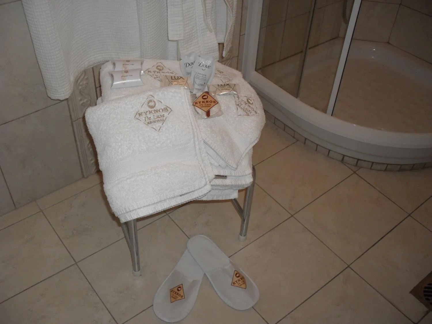 Bathroom in Kyknos De Luxe Suites & Rooms