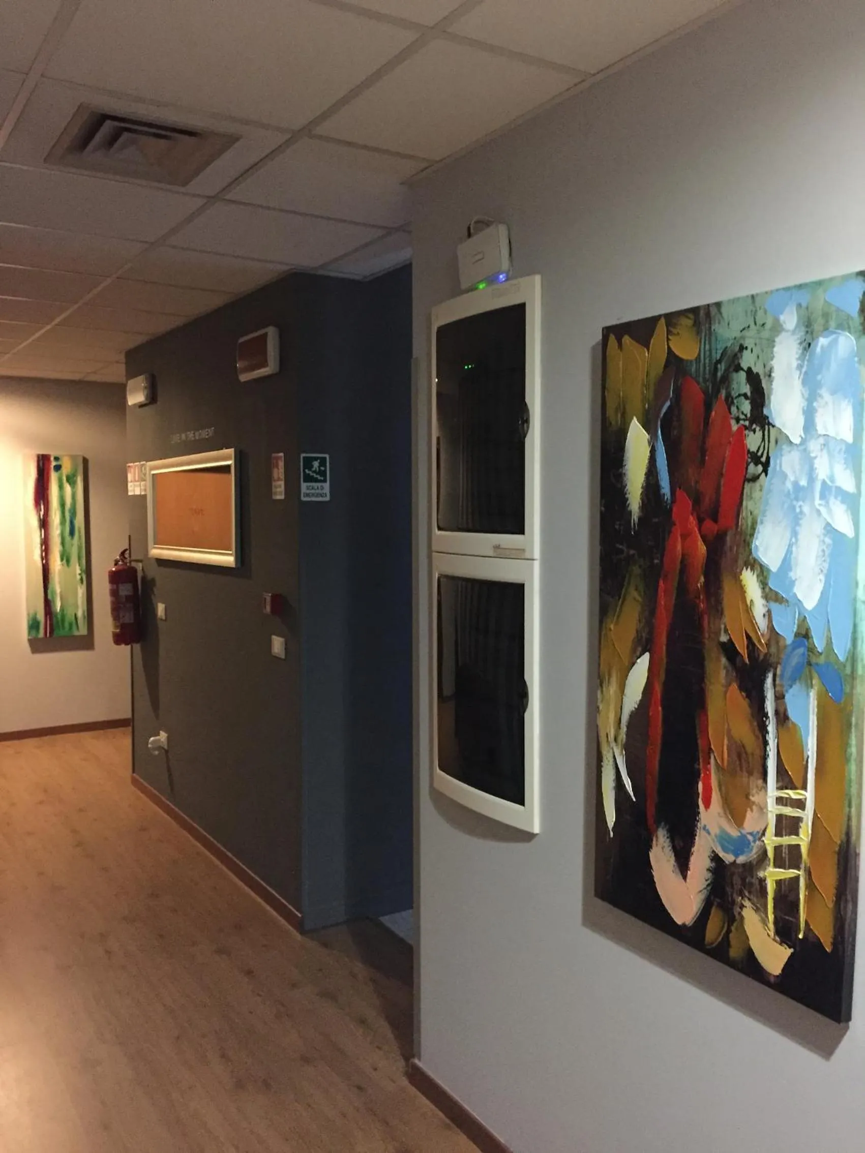 Decorative detail in Hotel Marco Effe