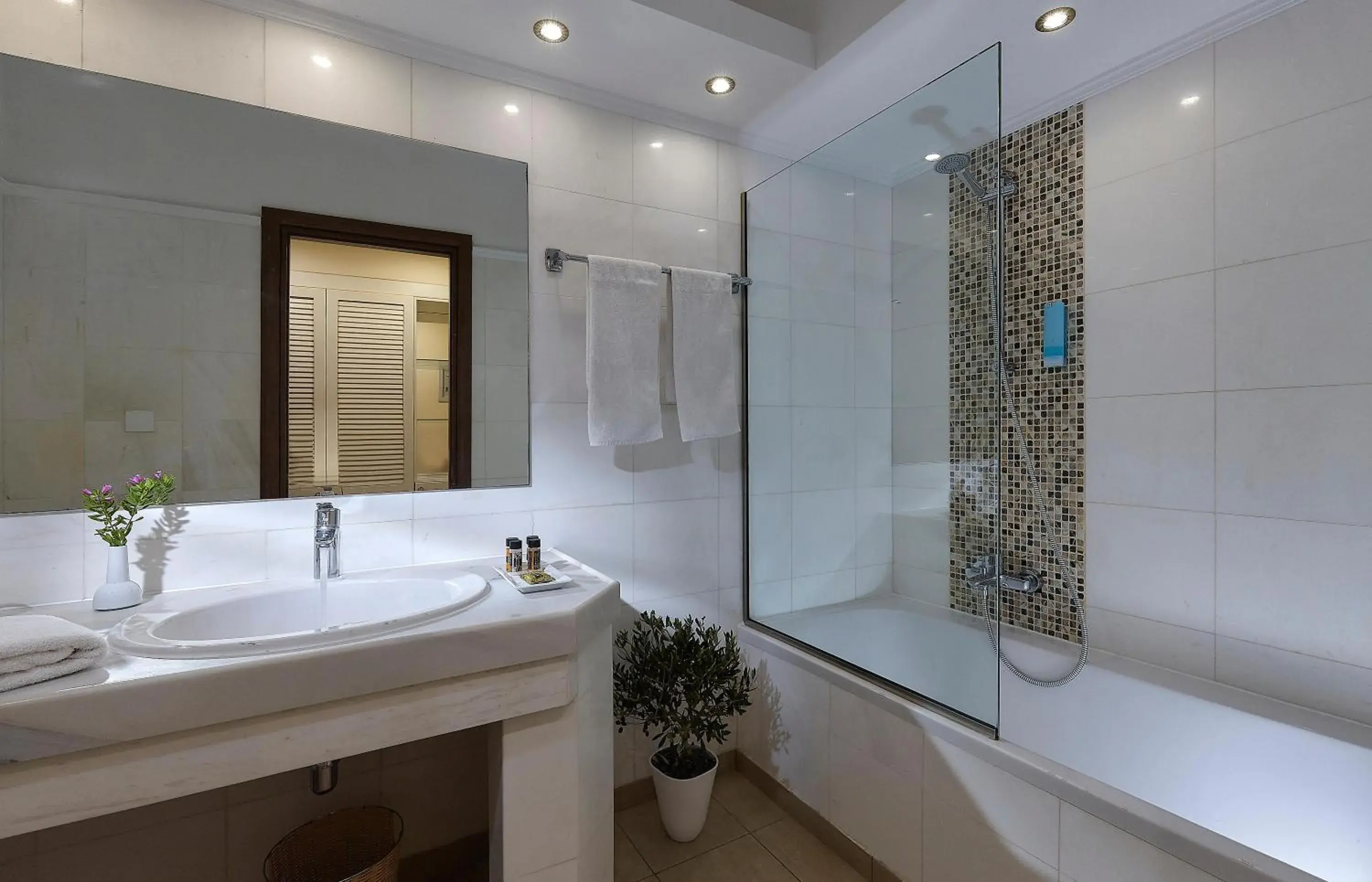 Bathroom in Alexander Beach Hotel & Village Resort Bathroom in Alexander Beach Hotel & Village Resort