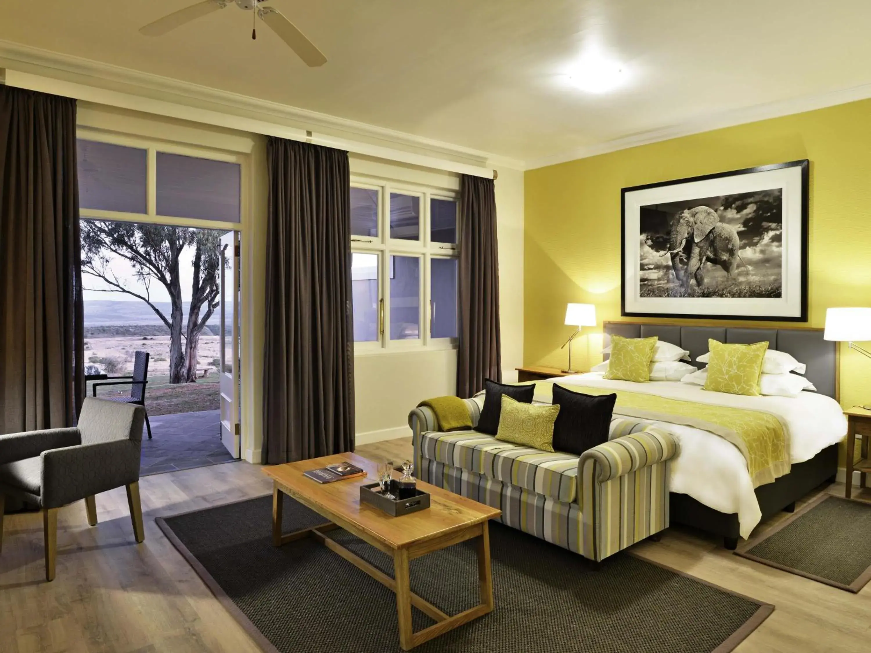 Bedroom, Bed in Founders Lodge by Mantis Bedroom, Bed in Founders Lodge by Mantis