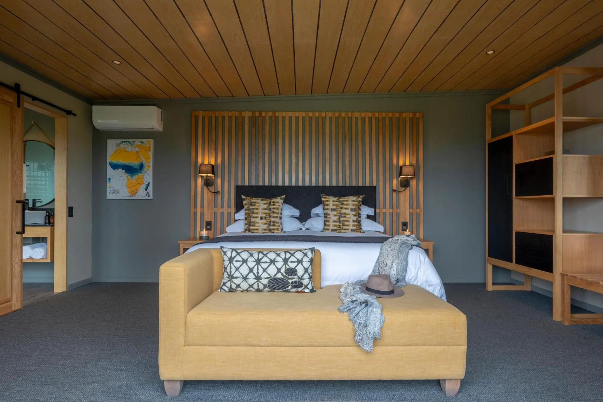 Bed in Founders Lodge by Mantis