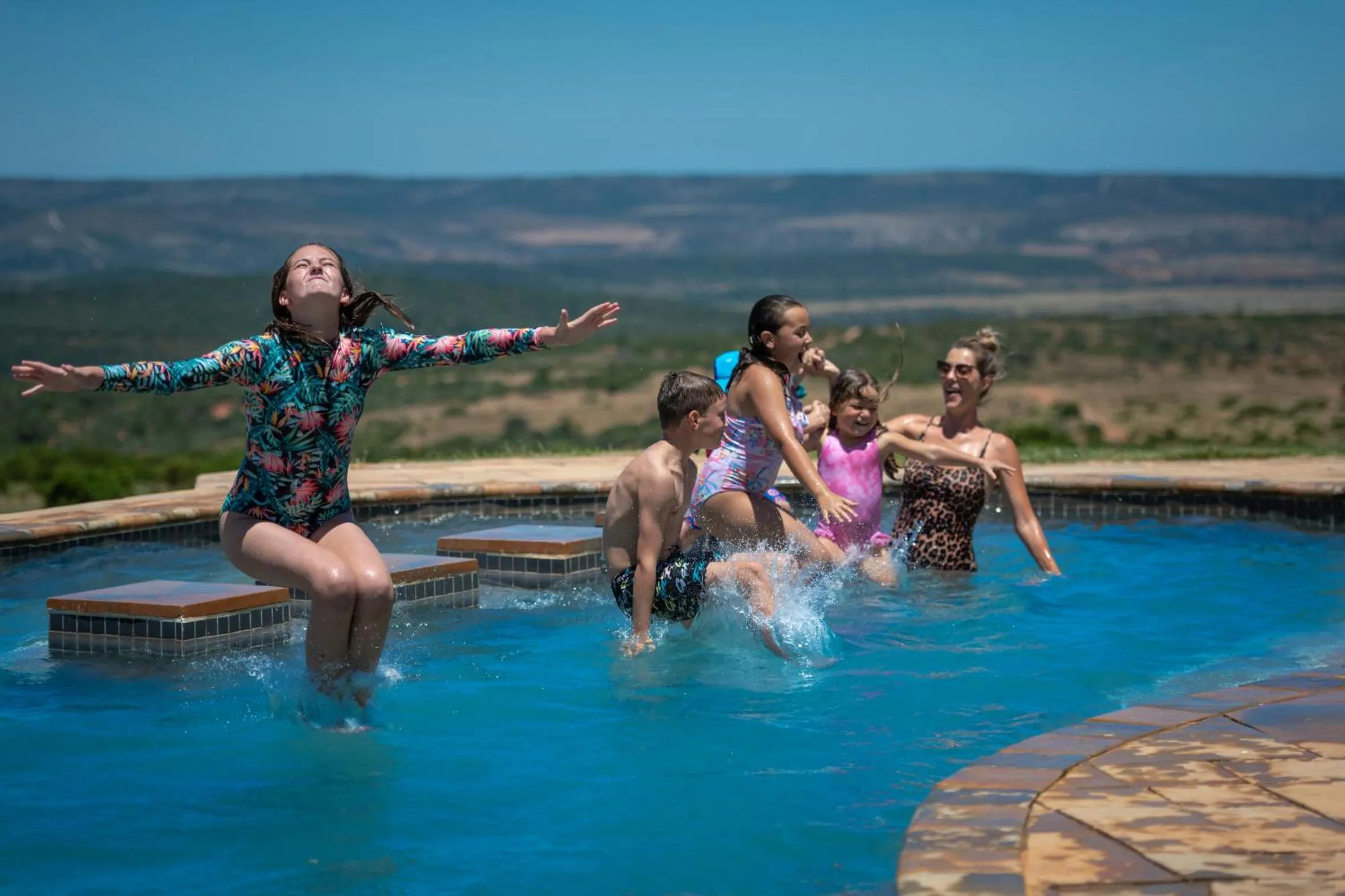 Swimming pool in Founders Lodge by Mantis