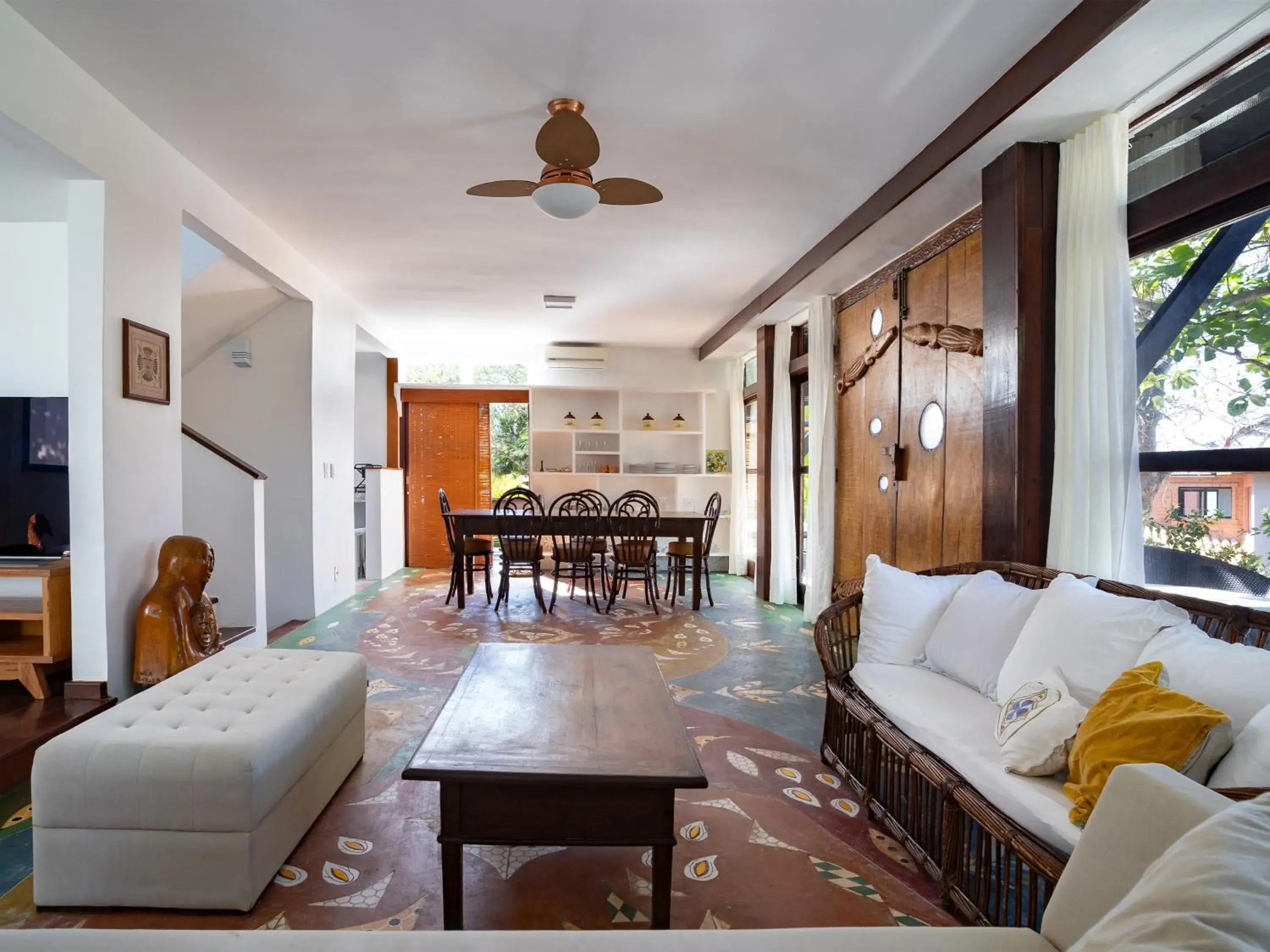 Living room in Buzios Espiritualidade Hotel Living room in Buzios Espiritualidade Hotel