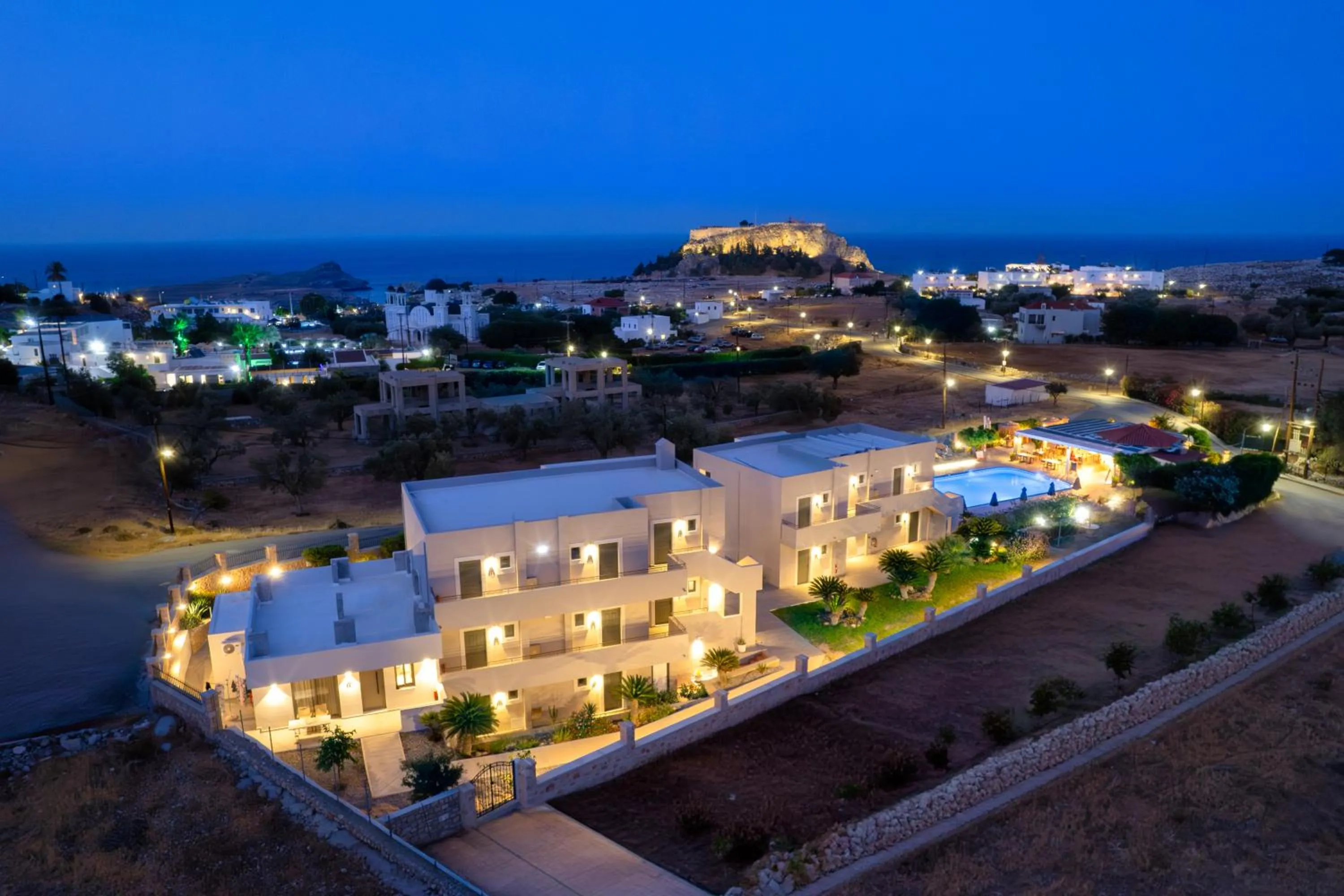 Property building in Celestial Lindos Suites