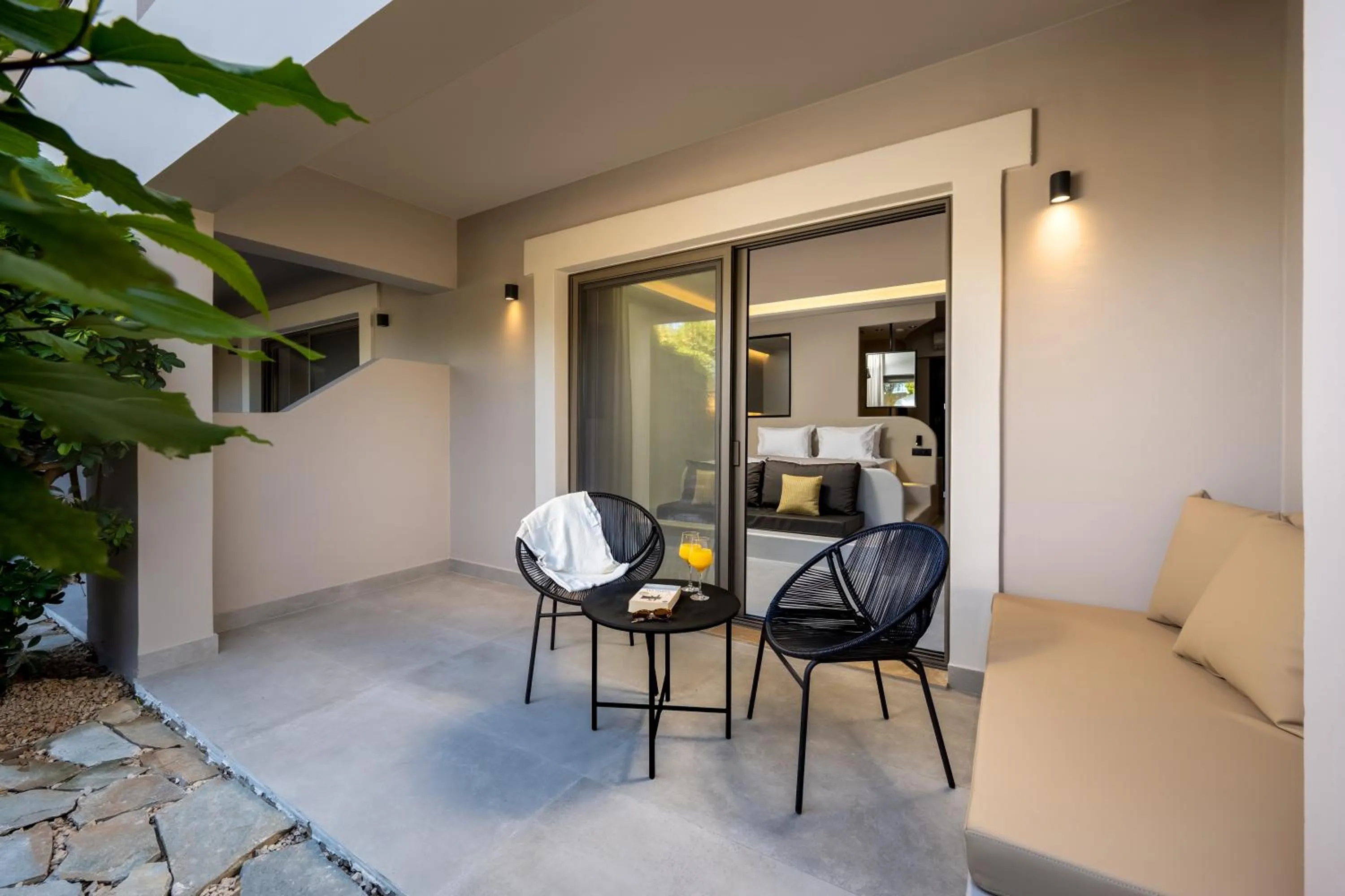 Garden in Celestial Lindos Suites