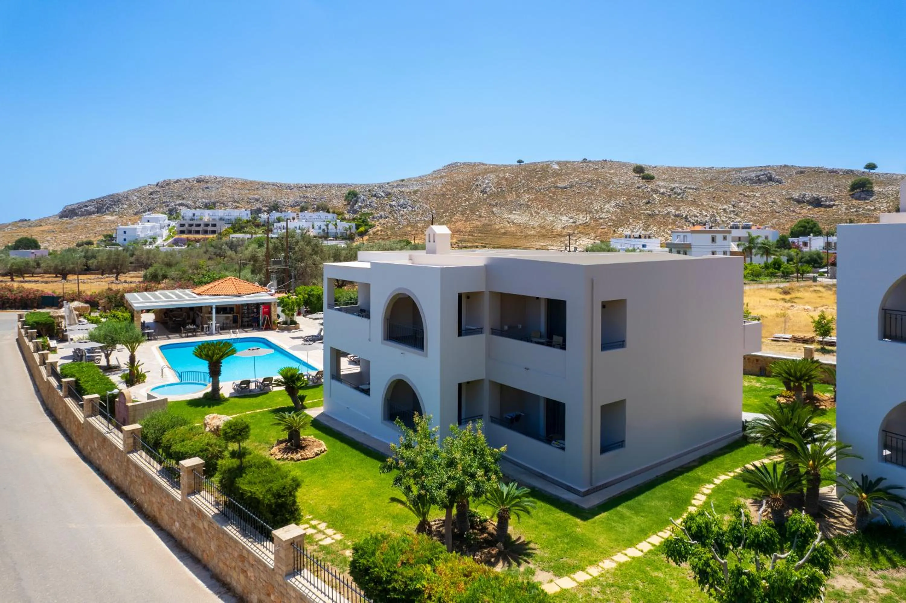 Property building in Celestial Lindos Suites
