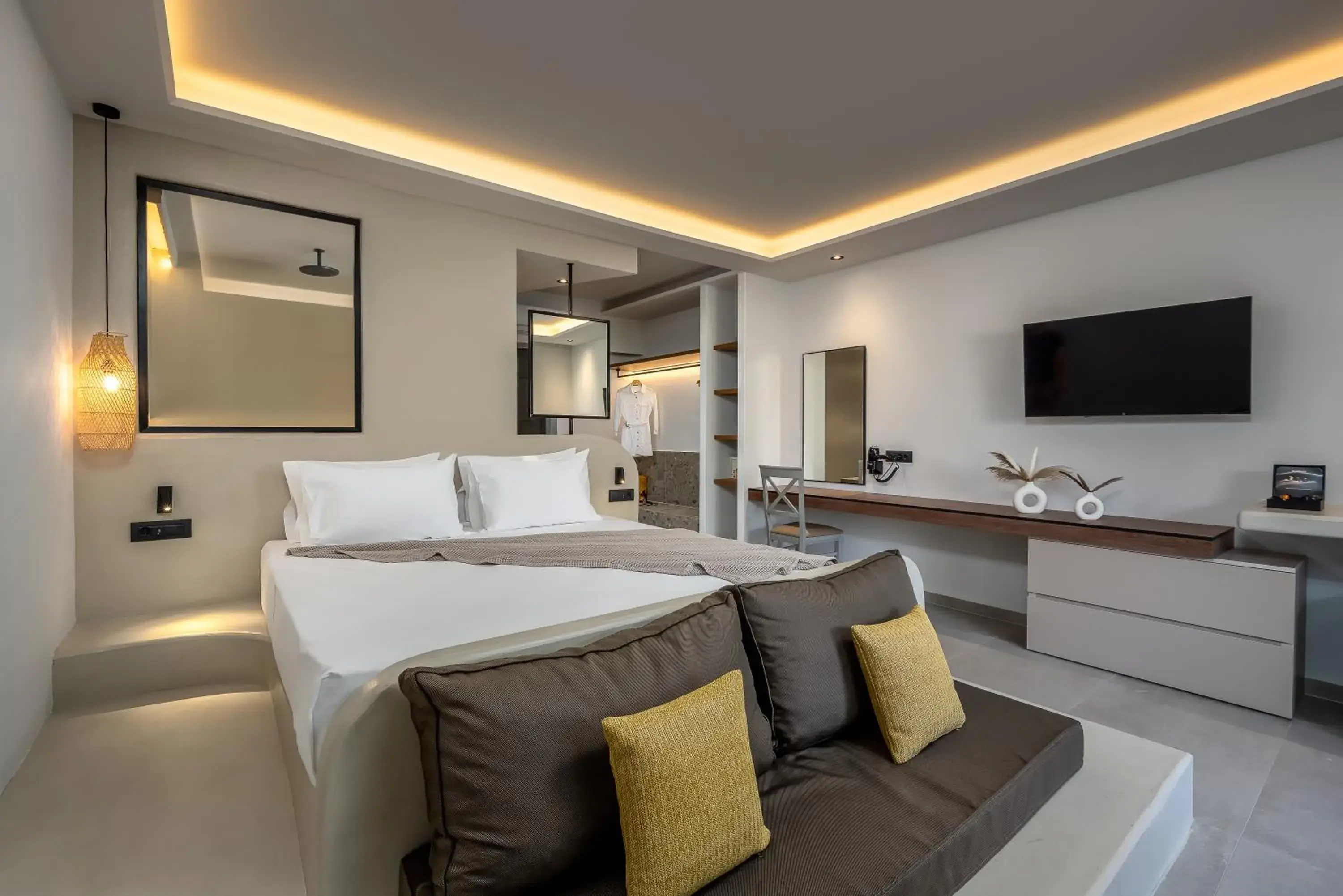 Double Room with Garden View in Celestial Lindos Suites Double Room with Garden View in Celestial Lindos Suites