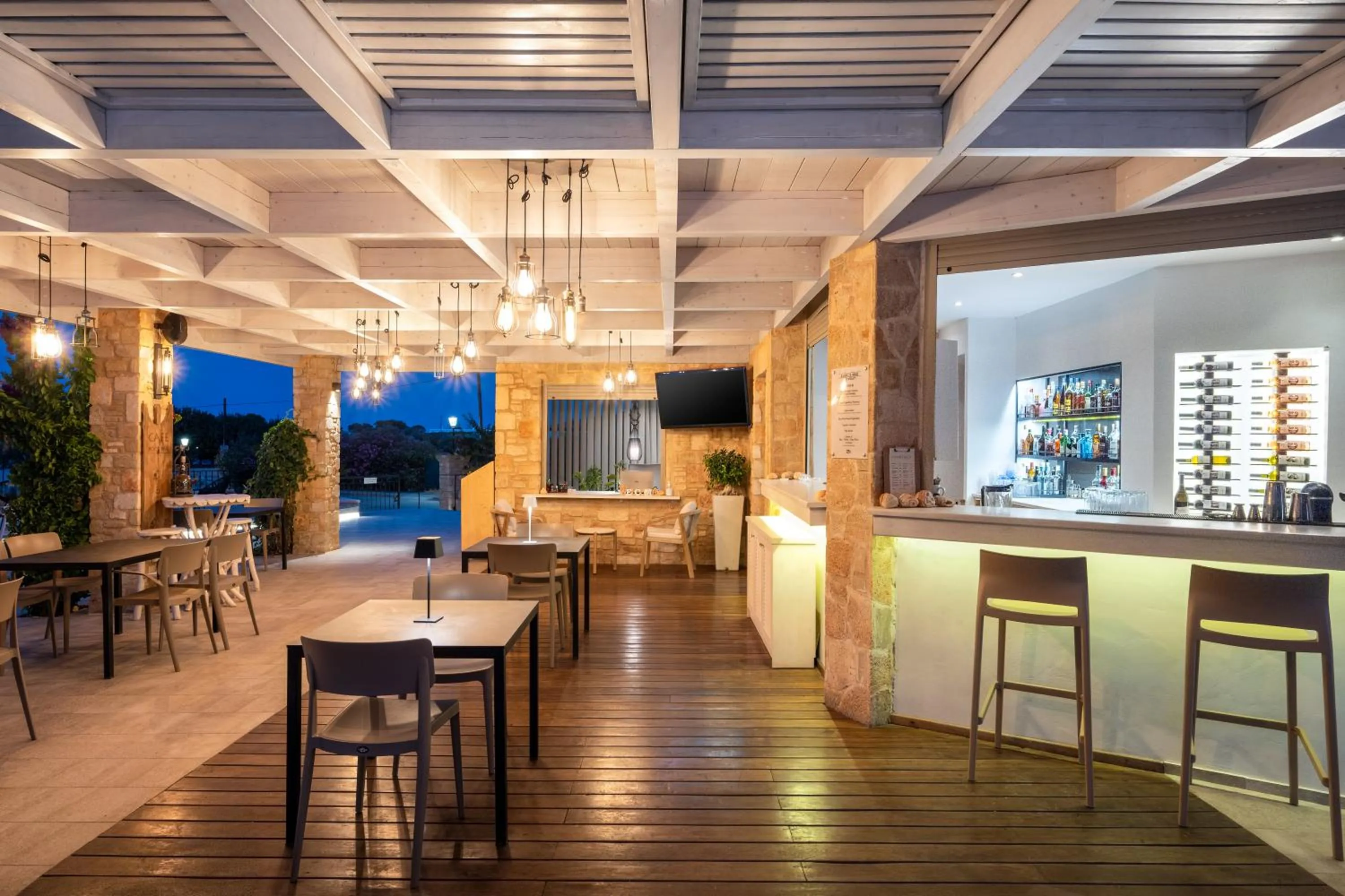 Lobby or reception in Celestial Lindos Suites