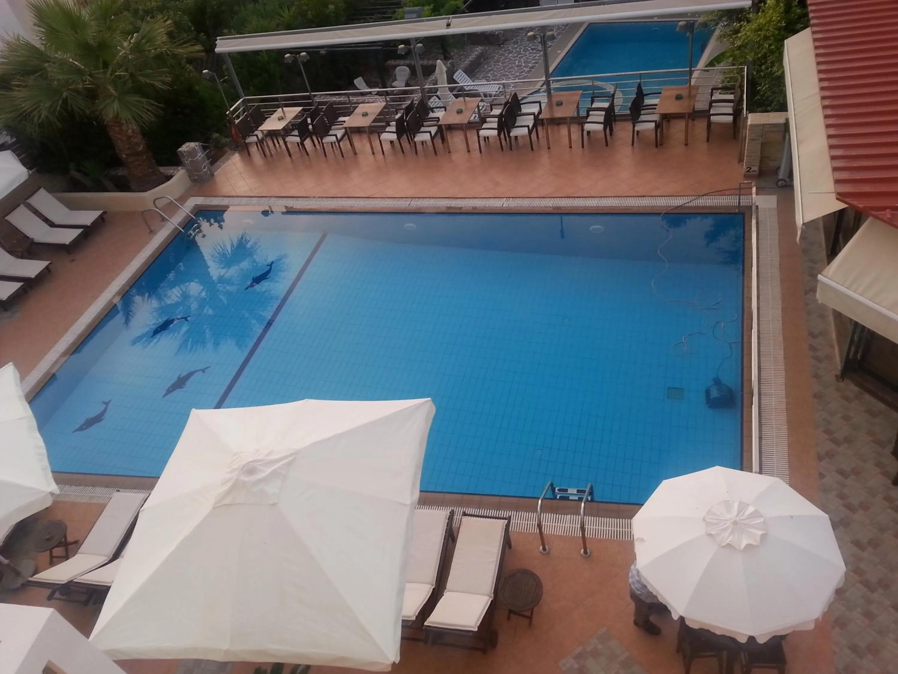 Pool view in Ela Mesa