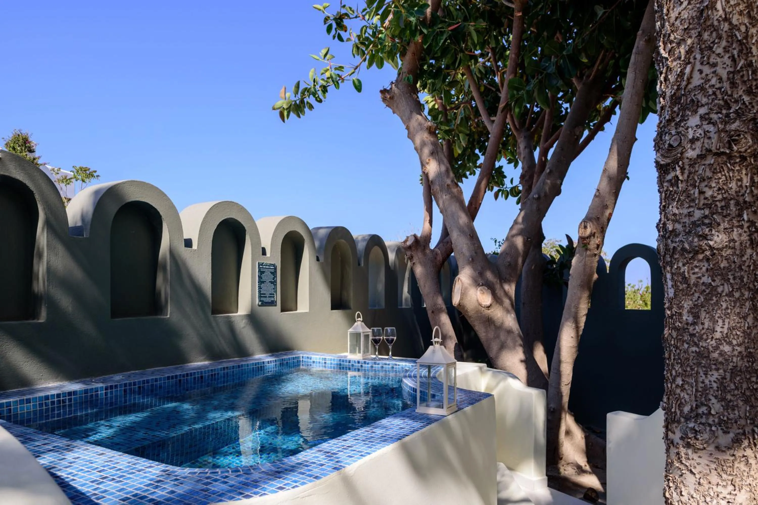 Natural landscape in Zephyros Hotel